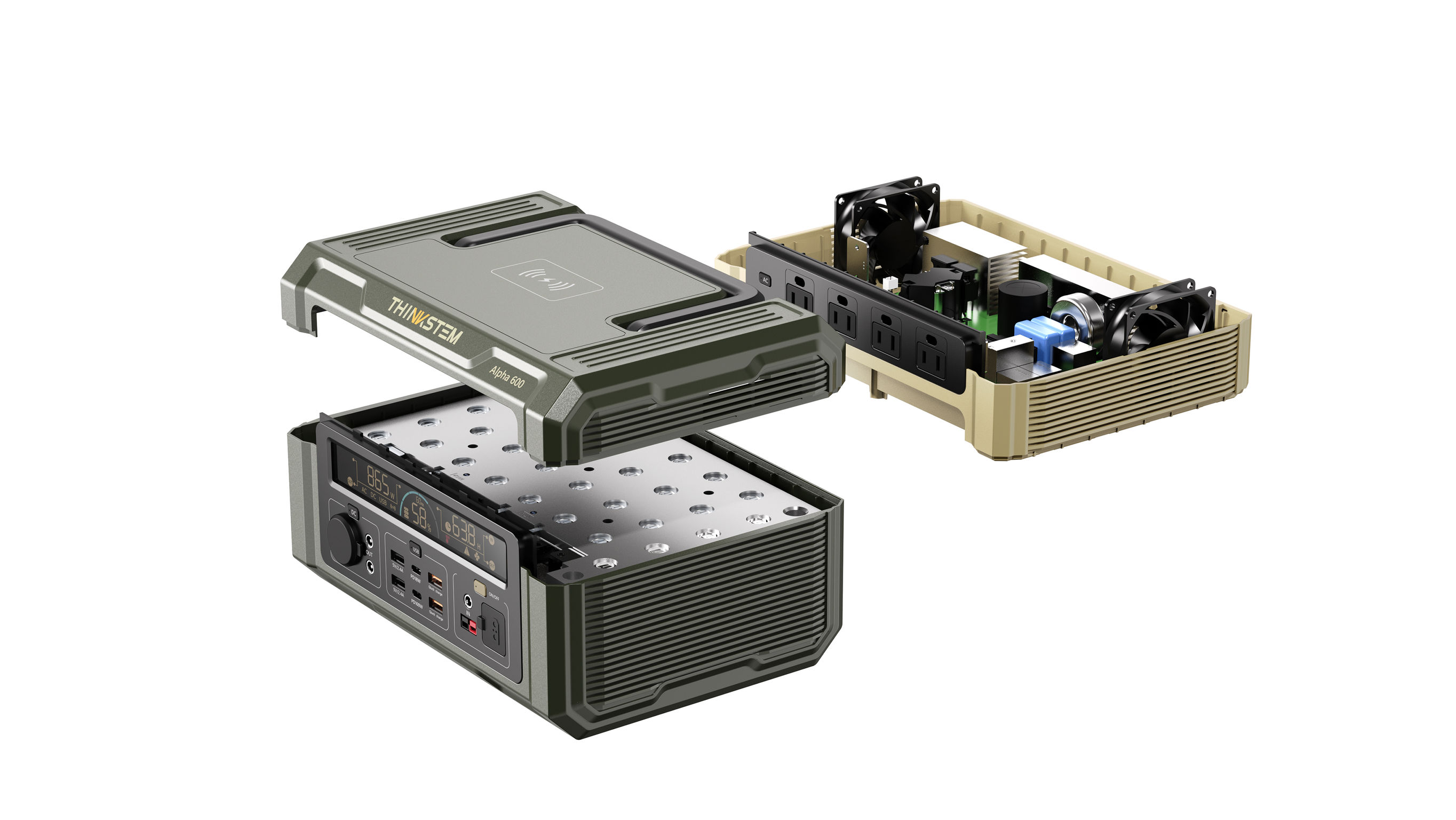 product design，Sports/Outdoor/Bicycle，Portable power station，