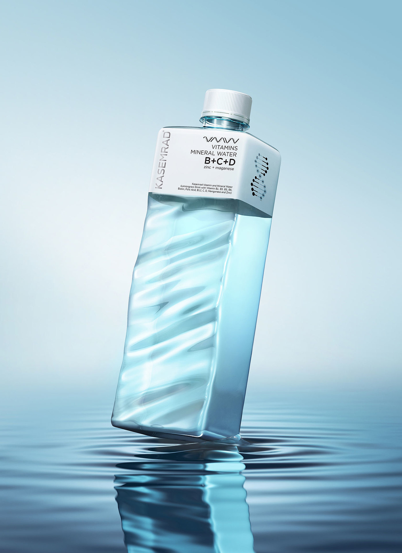 packing design，drink，Water bottle，
