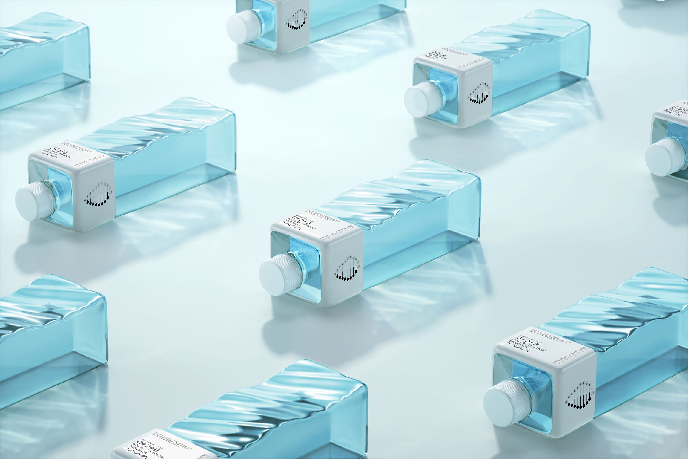 packing design，drink，Water bottle，