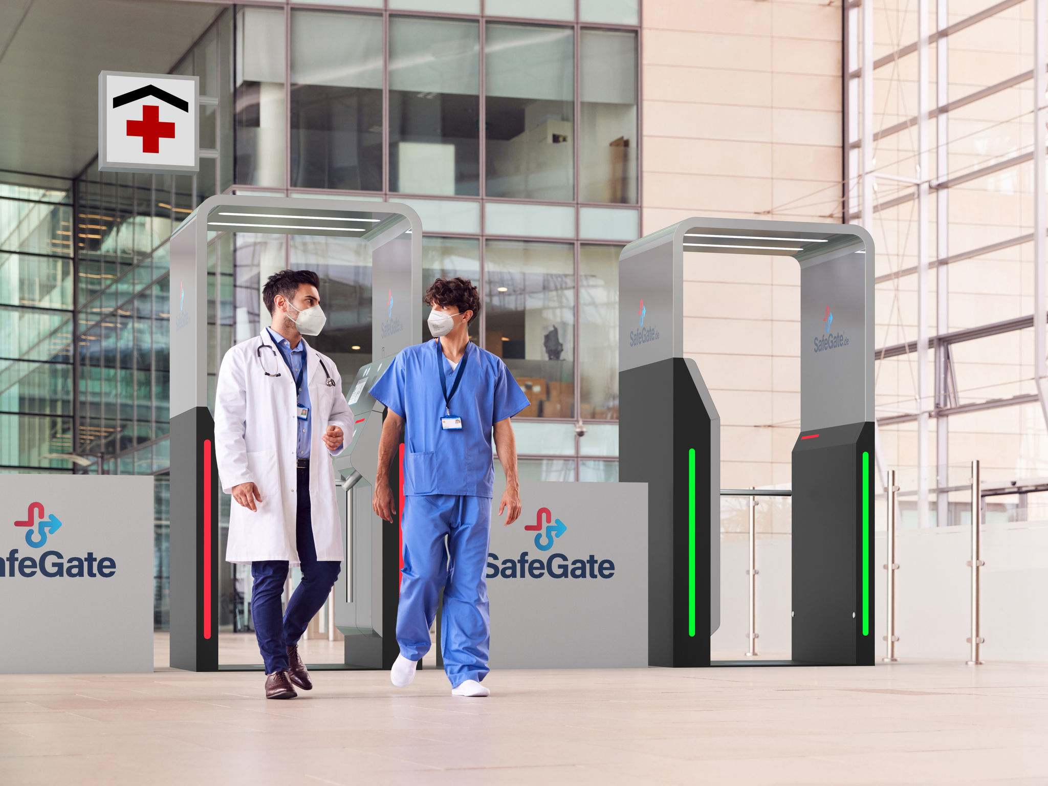 product design，Architectural technology，Automatic access control system，