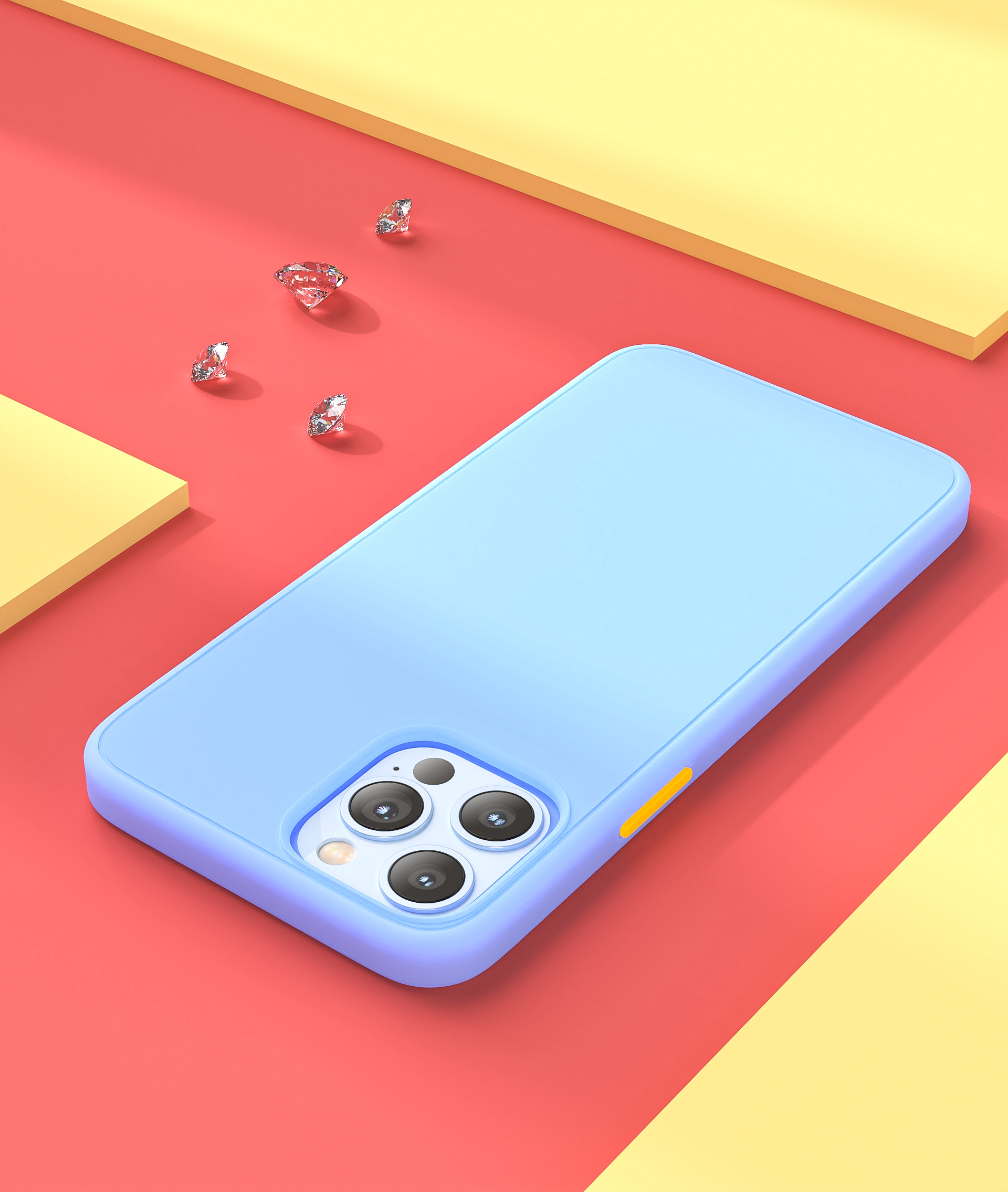 keyshot，ps，Mobile phone shell，Render，