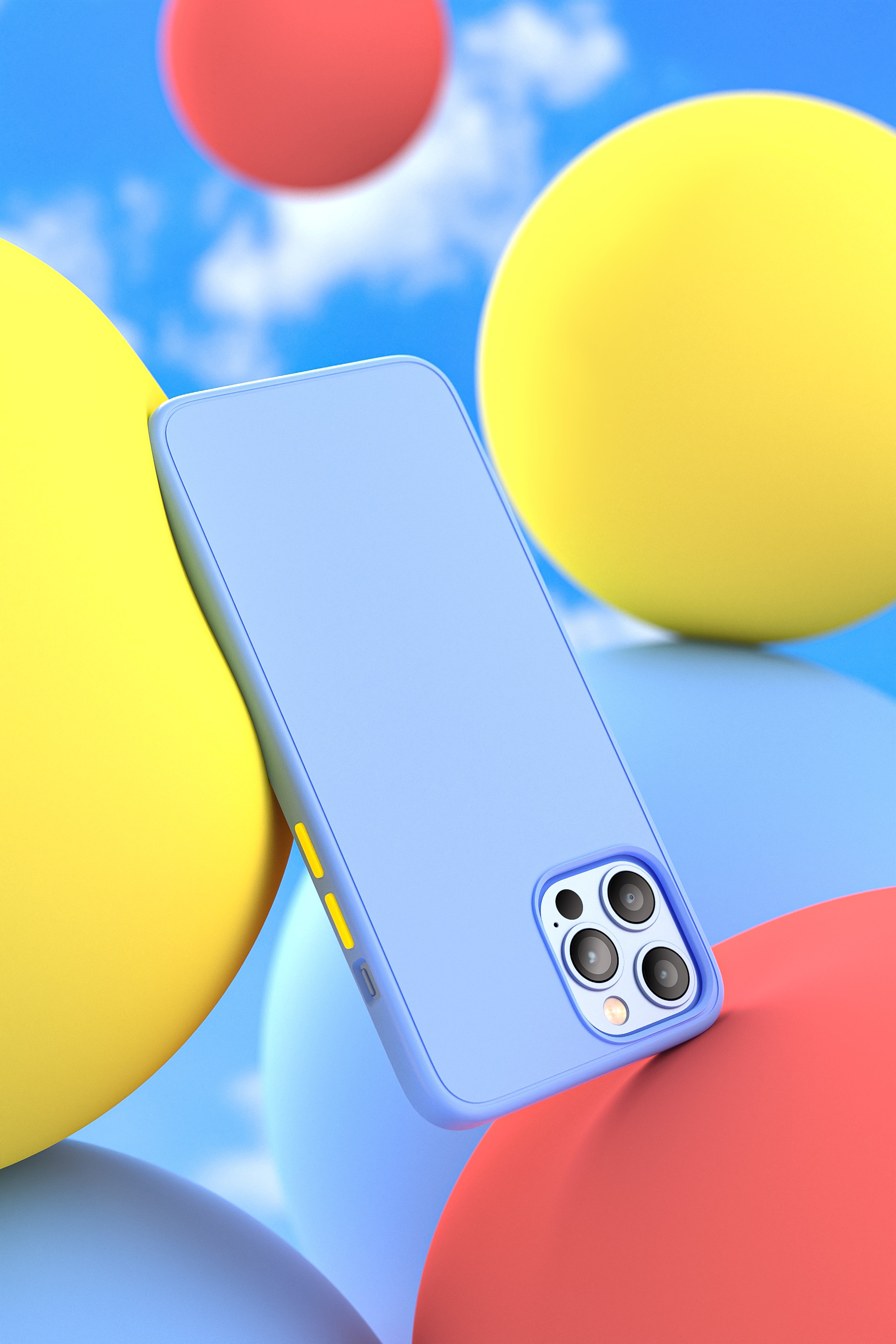 keyshot，ps，Mobile phone shell，Render，