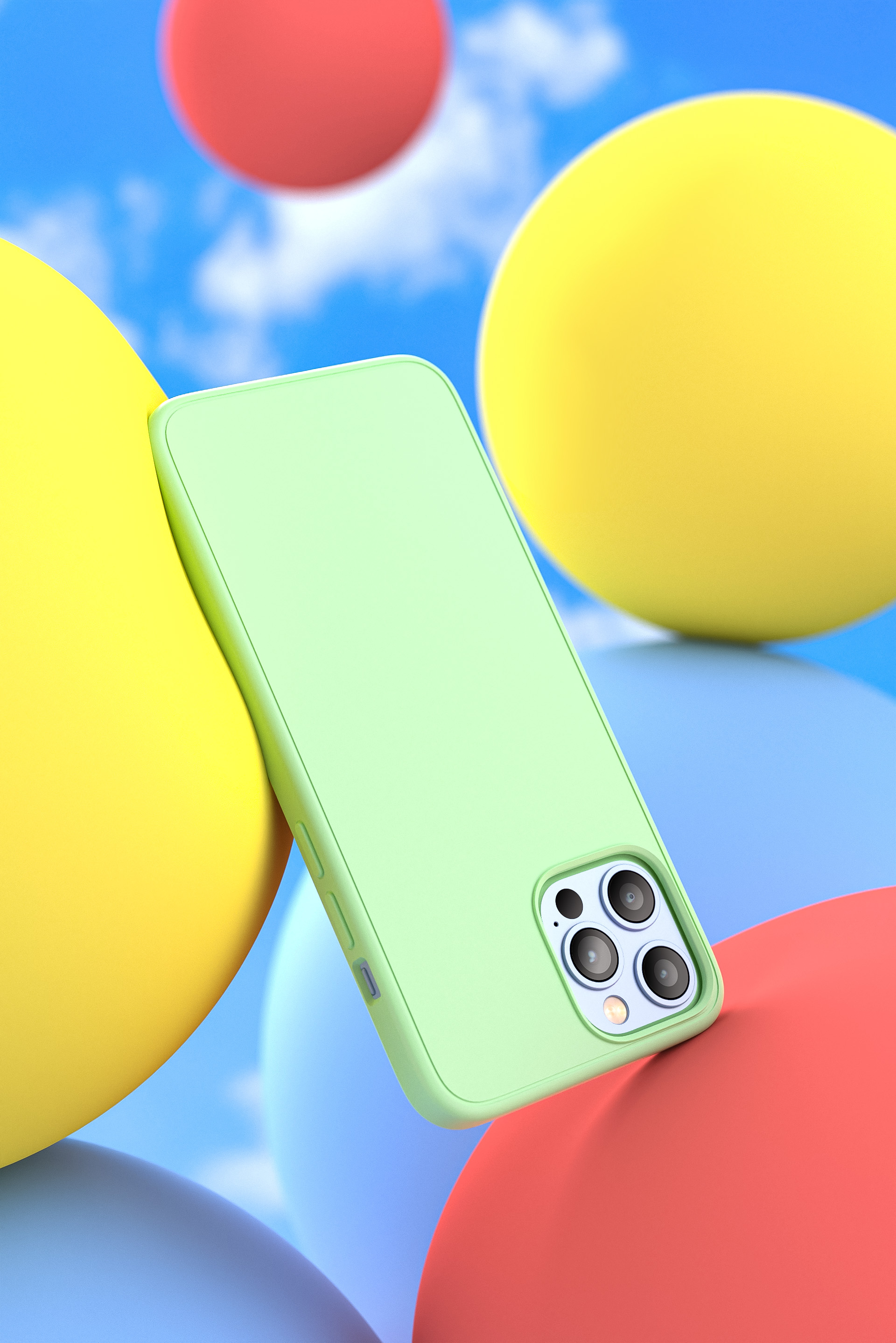 keyshot，ps，Mobile phone shell，Render，