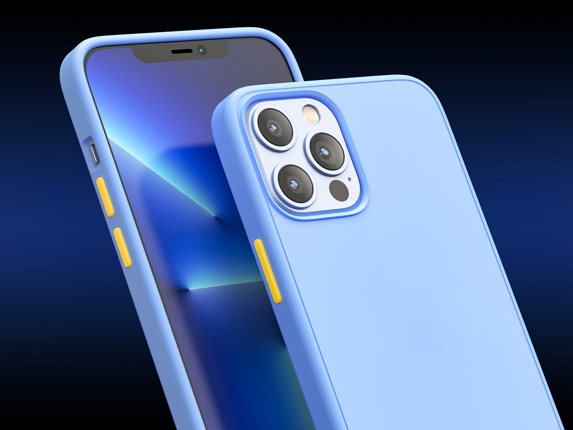 keyshot，ps，Mobile phone shell，Render，