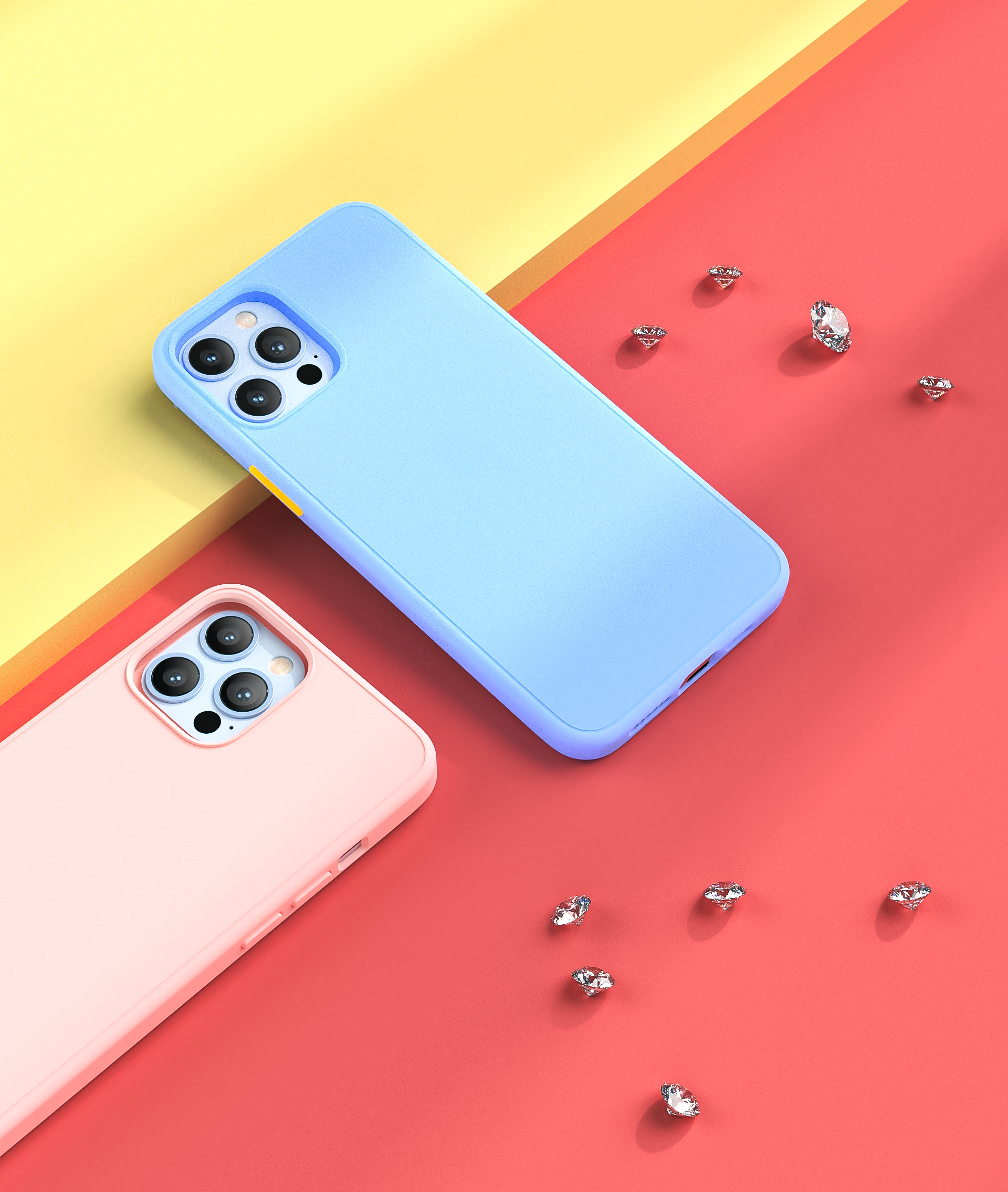 keyshot，ps，Mobile phone shell，Render，