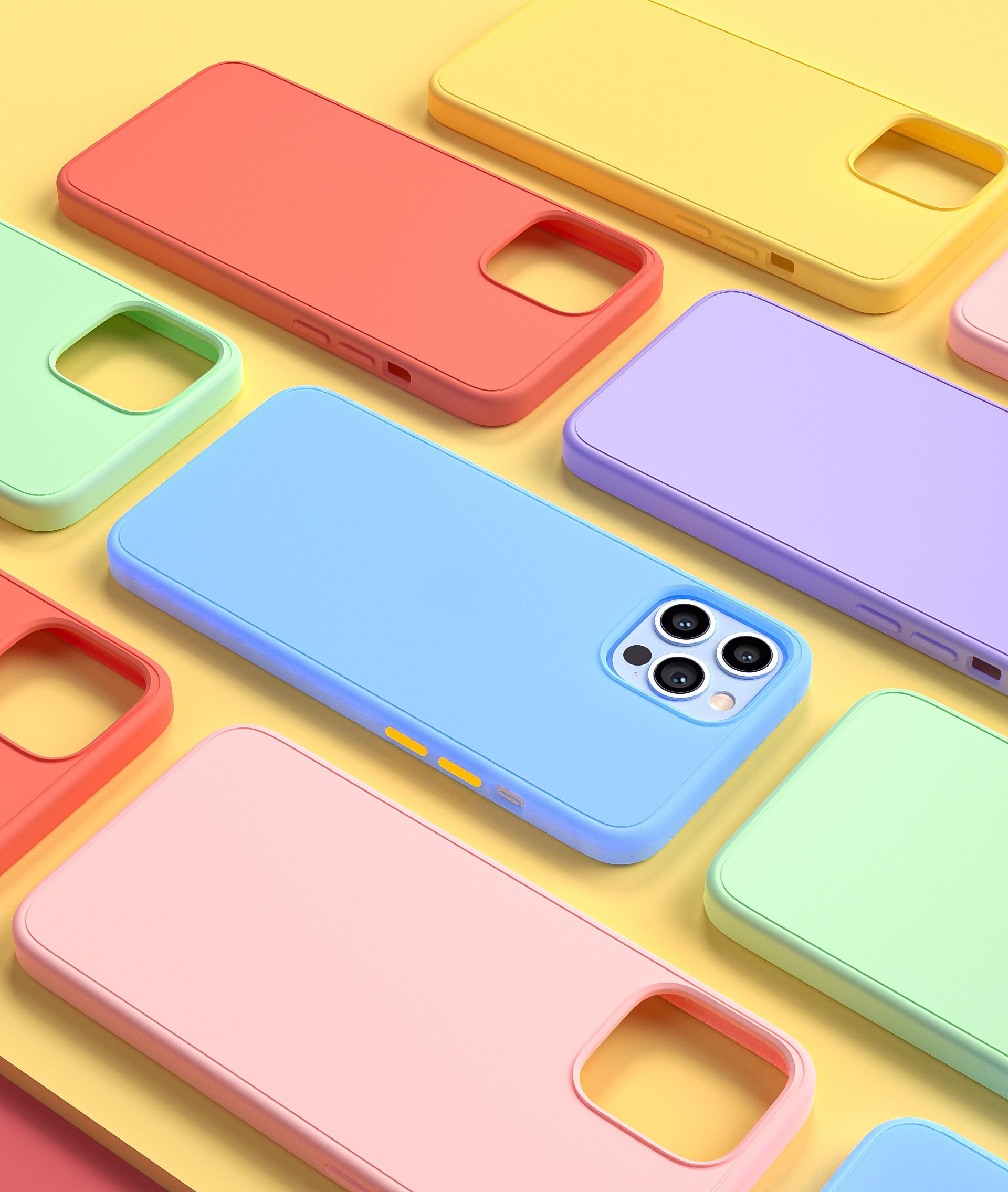 keyshot，ps，Mobile phone shell，Render，