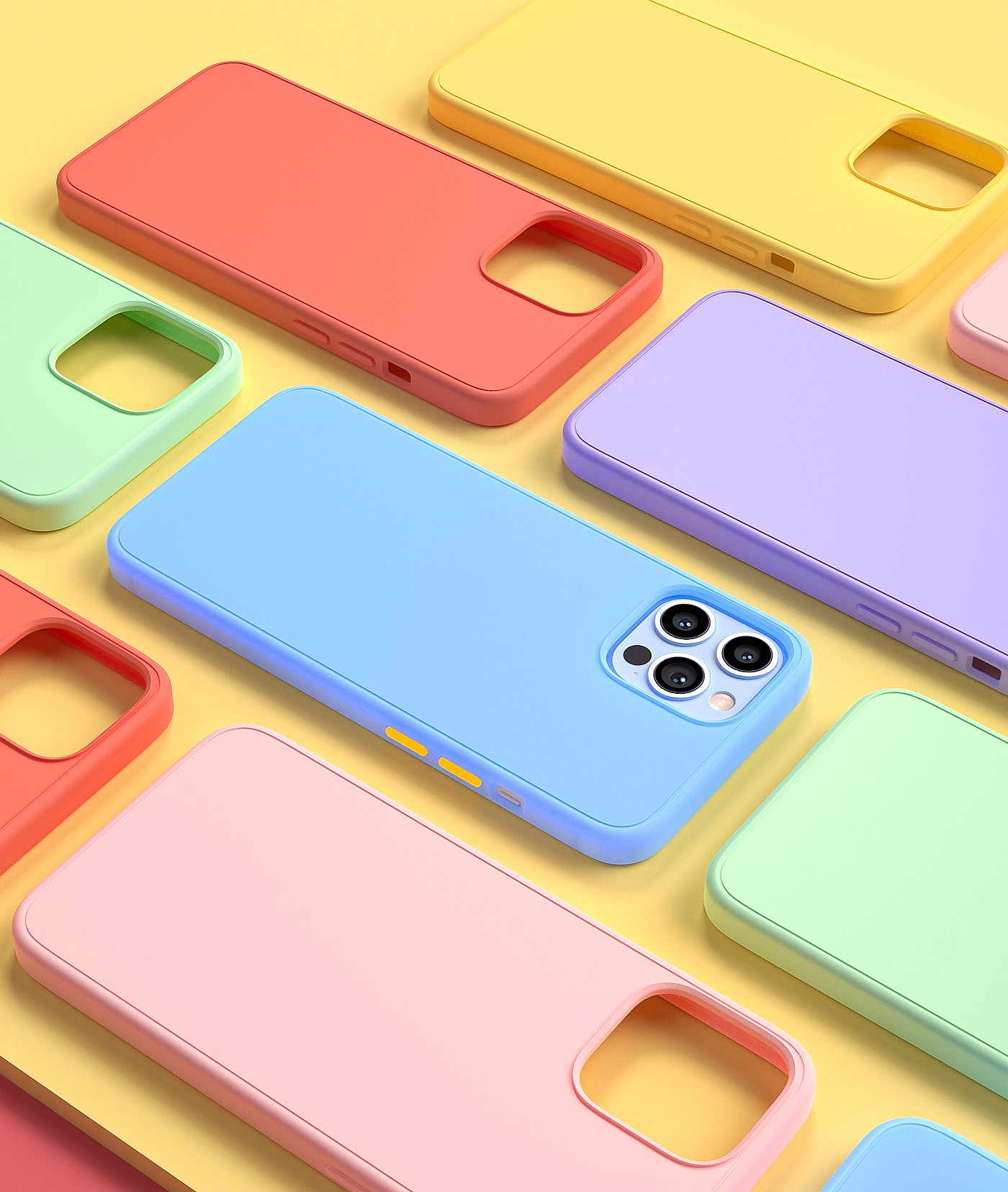 keyshot，ps，Mobile phone shell，Render，