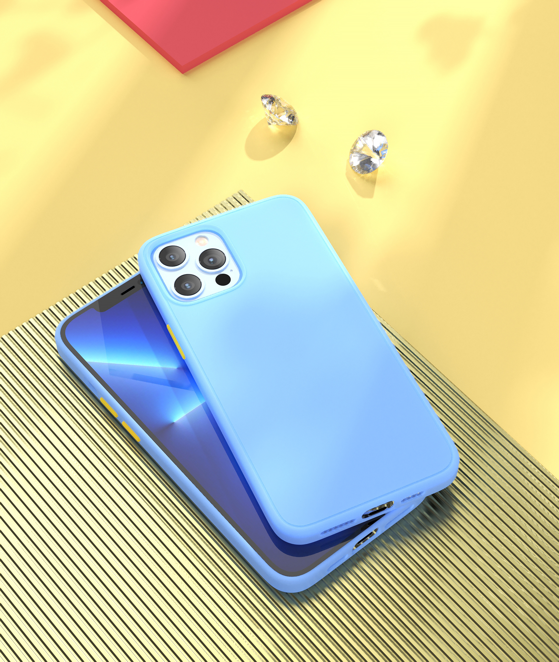 keyshot，ps，Mobile phone shell，Render，