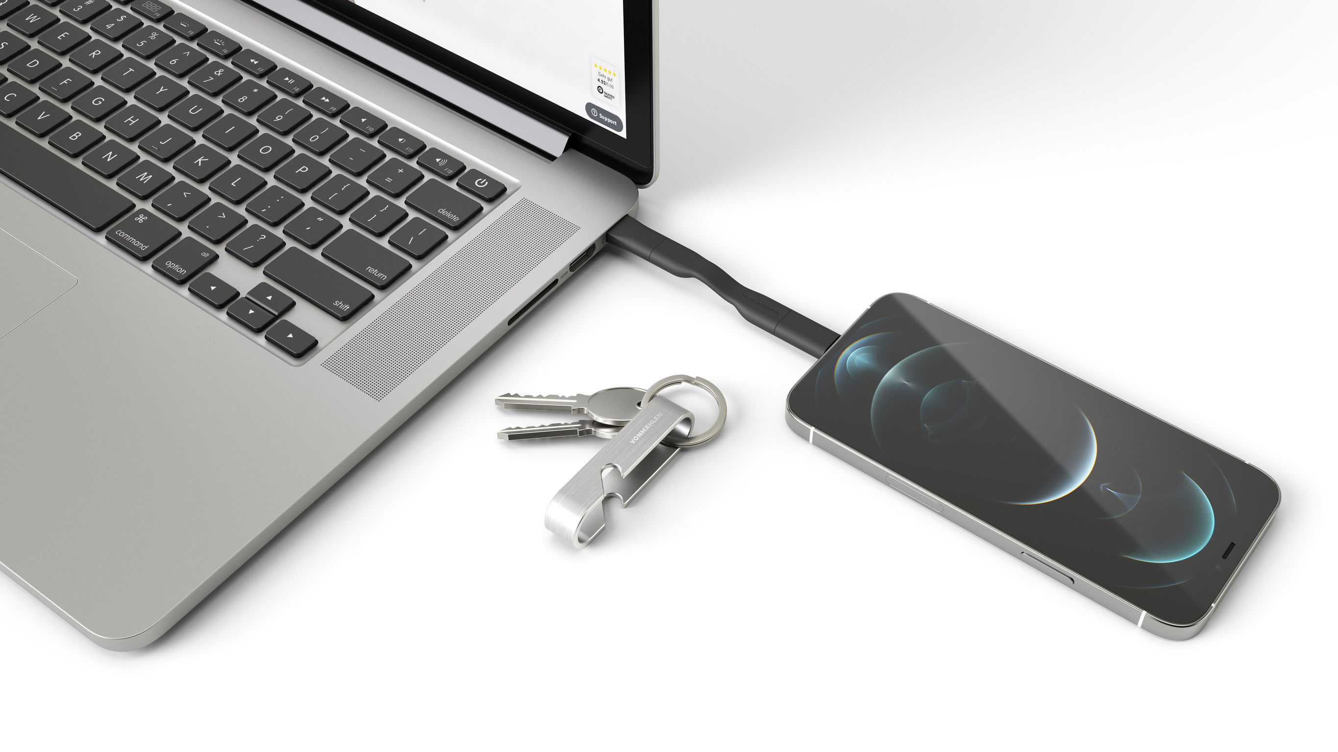 product design，Communication equipment，Charging line，