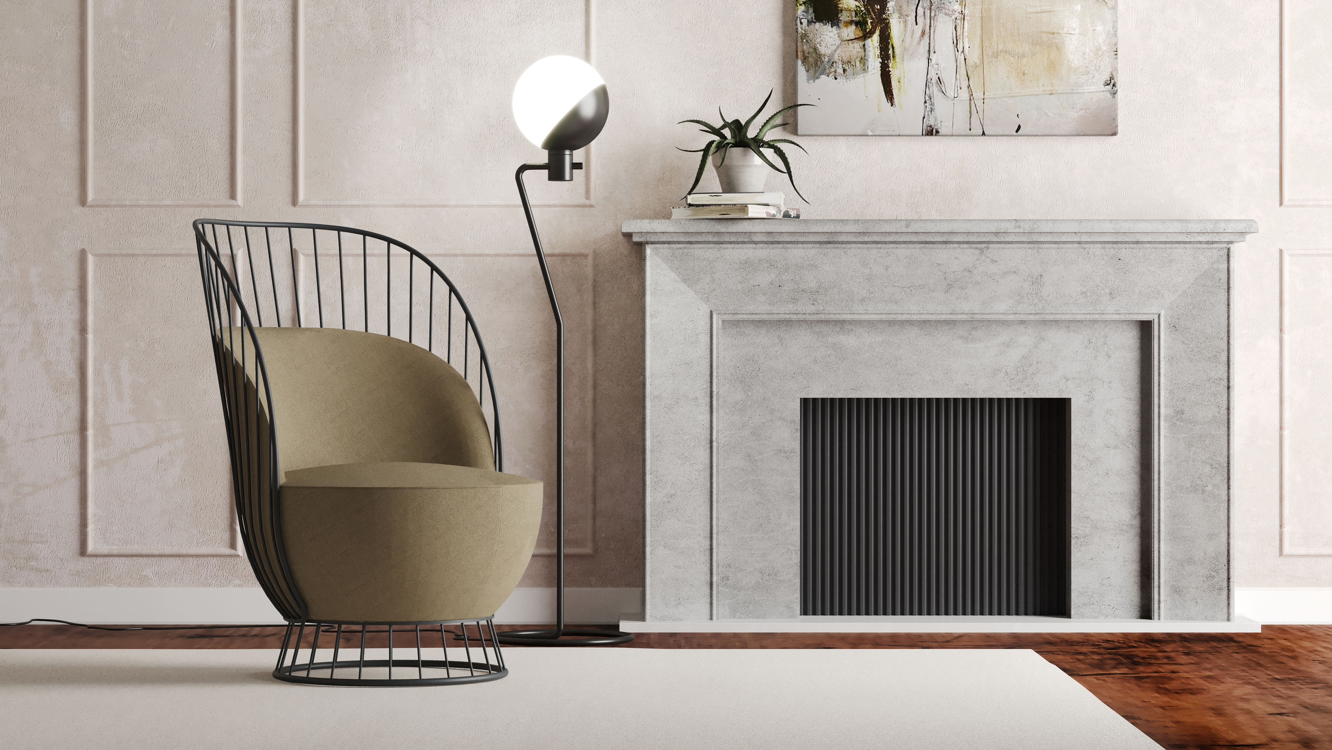 product design，Furniture/Home Decoration，Armchair and cushion stool series，