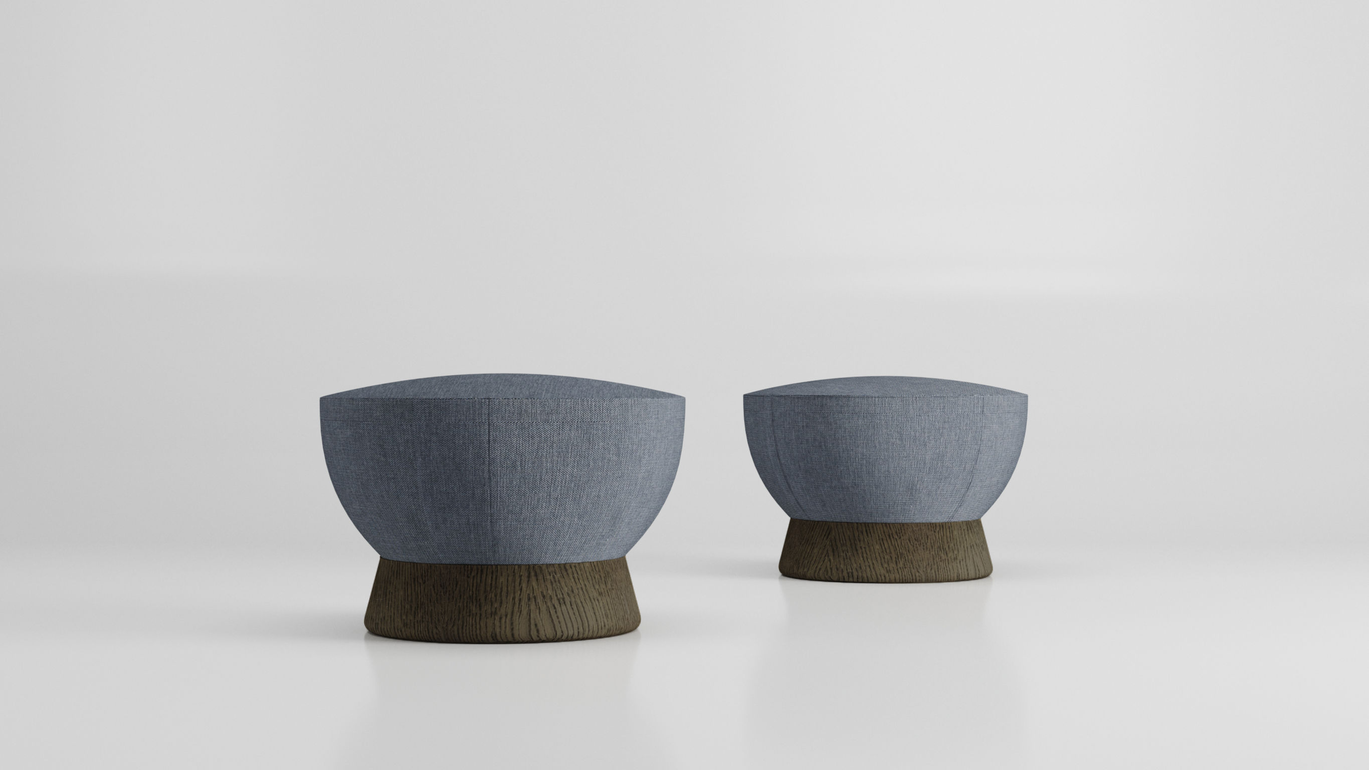 product design，Furniture/Home Decoration，Armchair and cushion stool series，