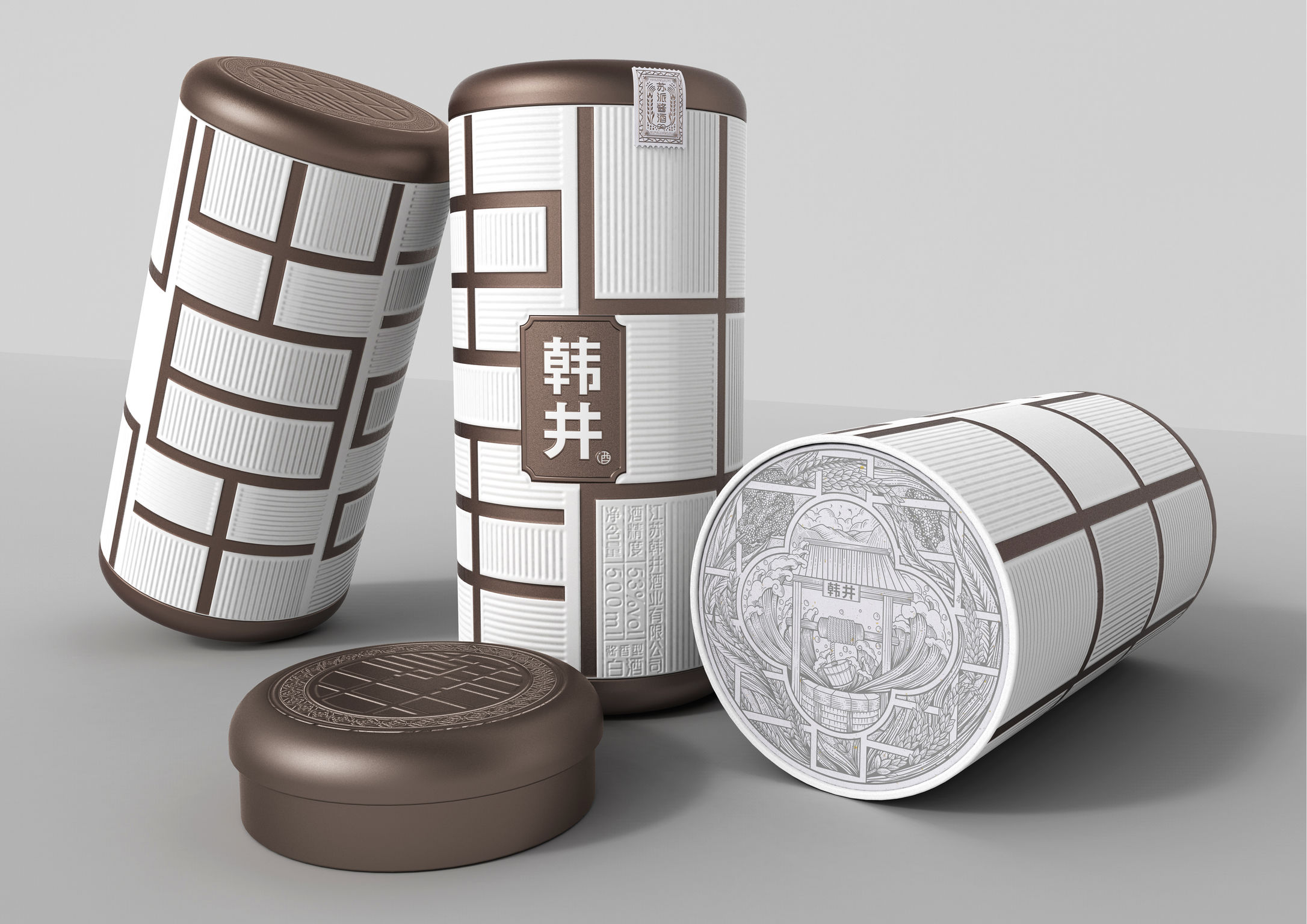 packing design，drink，Packaging of spirits and wines，