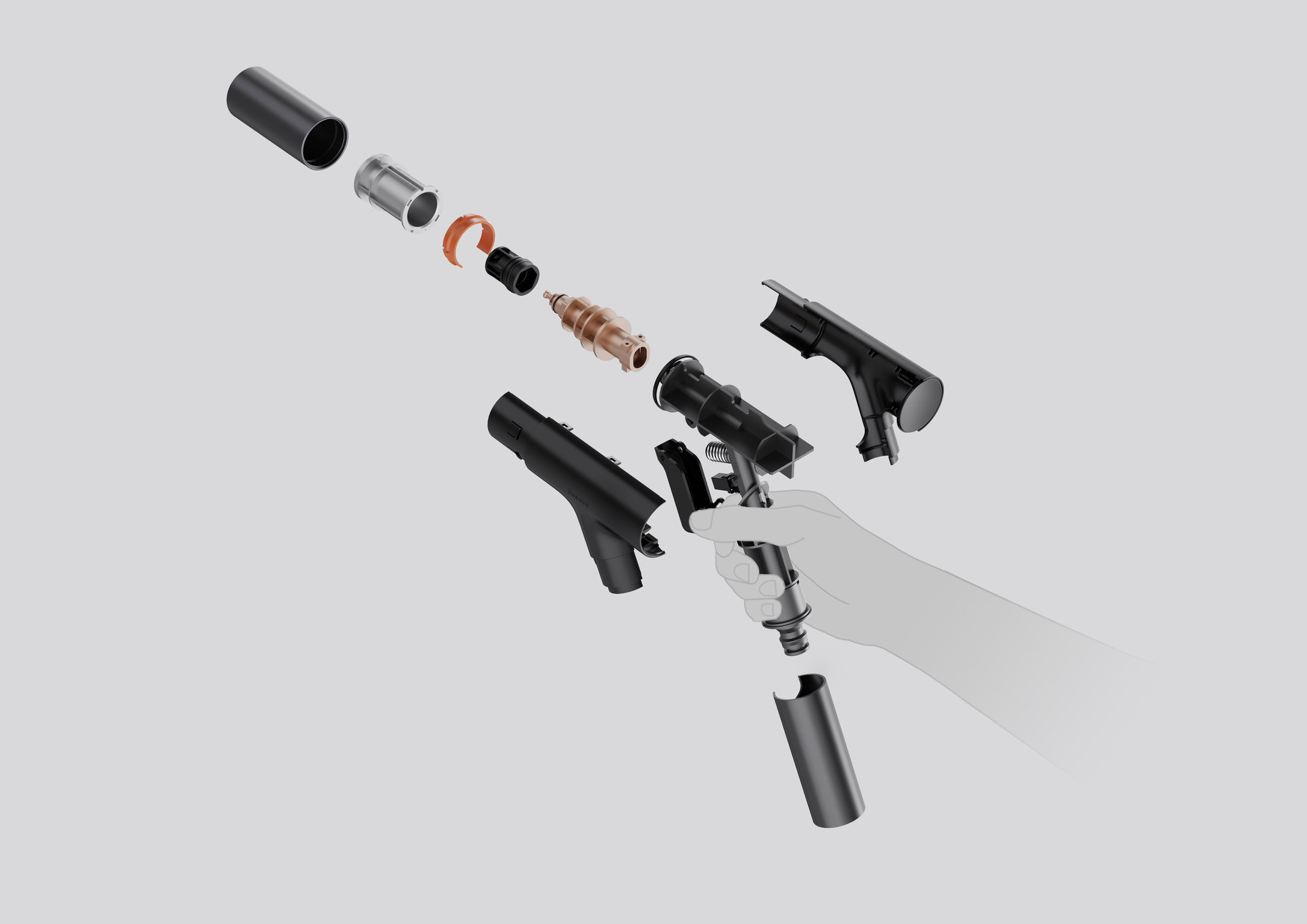 product design，Industry/Tools，Spray gun，