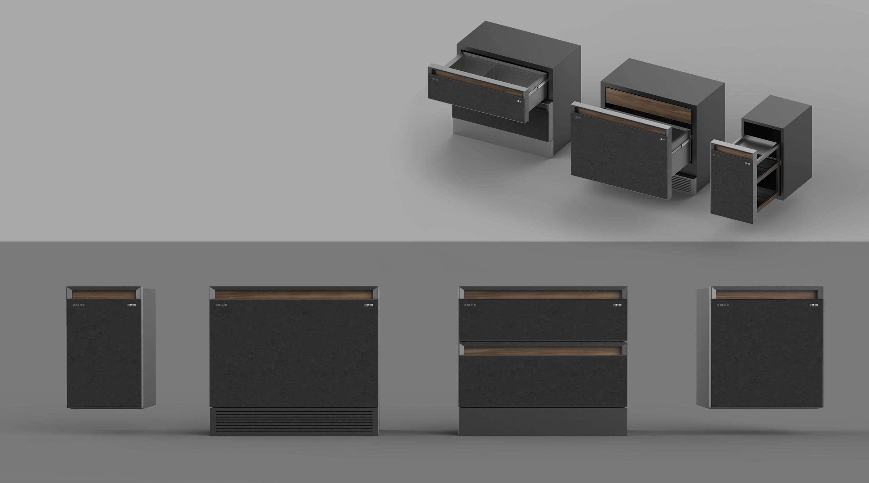 product design，kitchen，Refrigerator，