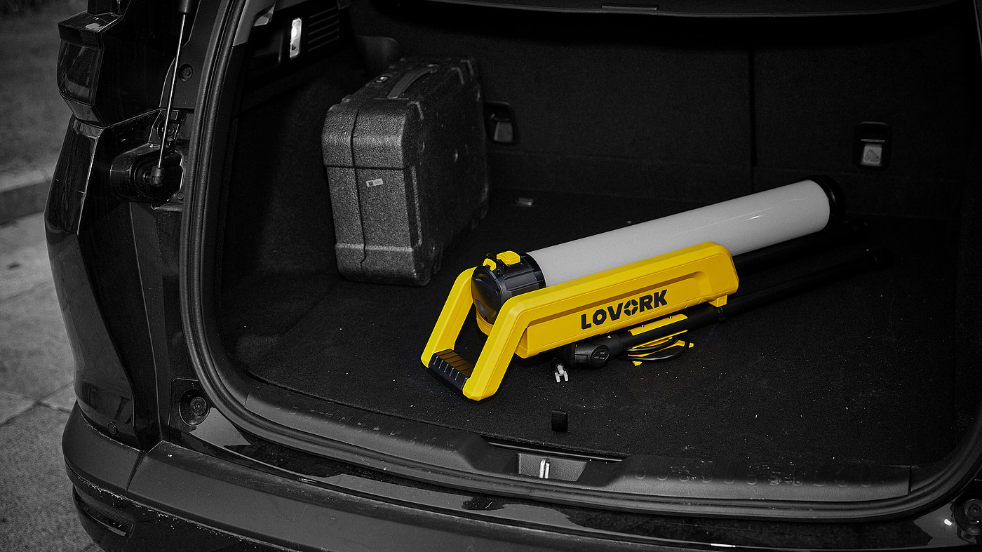 product design，lighting，Work light，