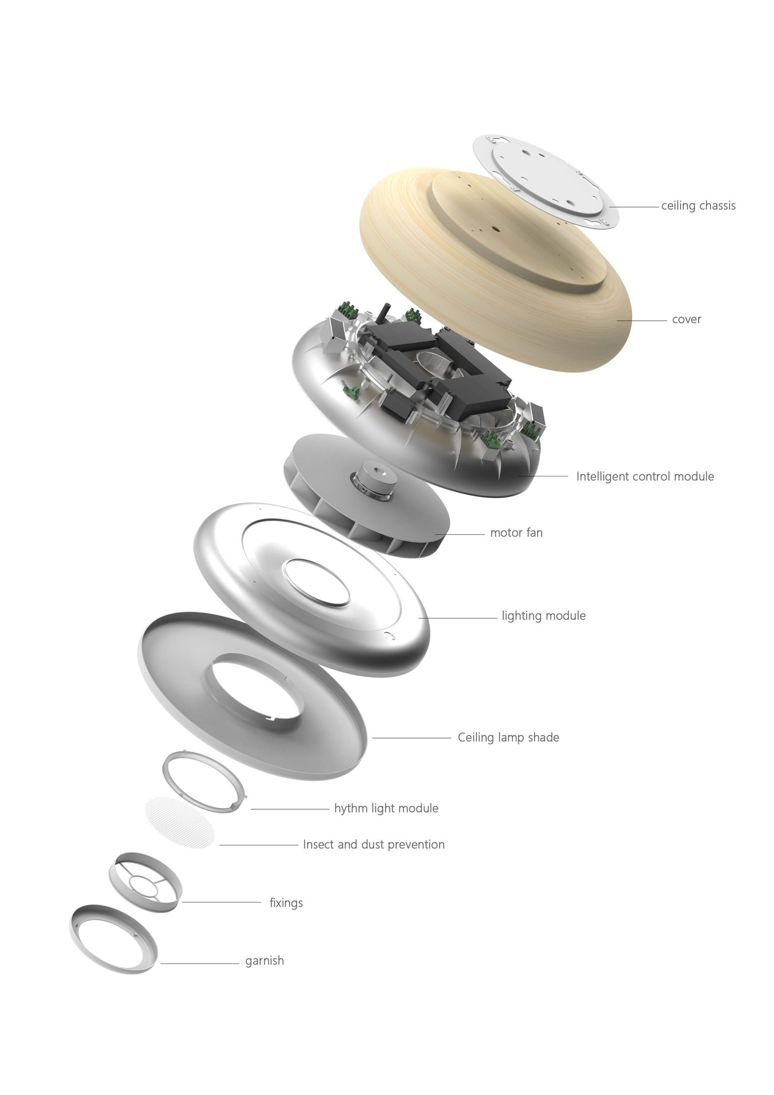 product design，lighting，Air purification lamp，