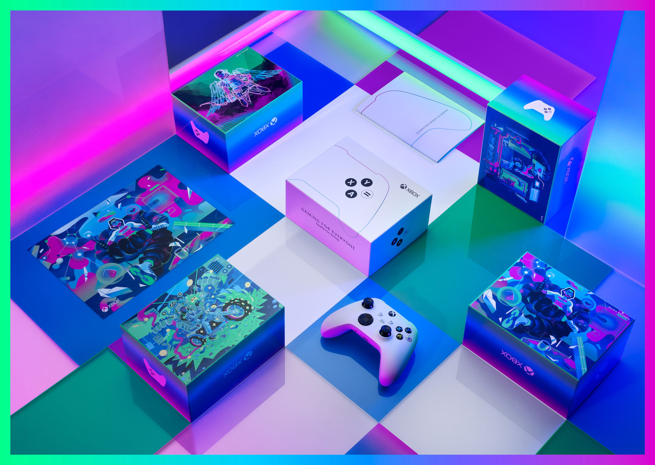 product design，E-sports/virtual reality technology products，Social media activities, packaging design，