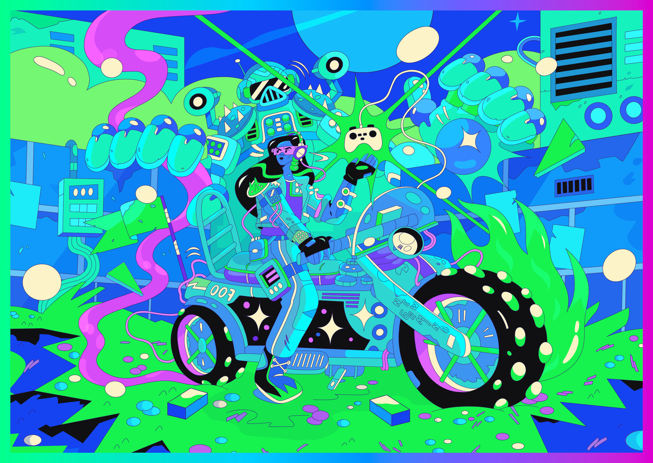 product design，E-sports/virtual reality technology products，Social media activities, packaging design，