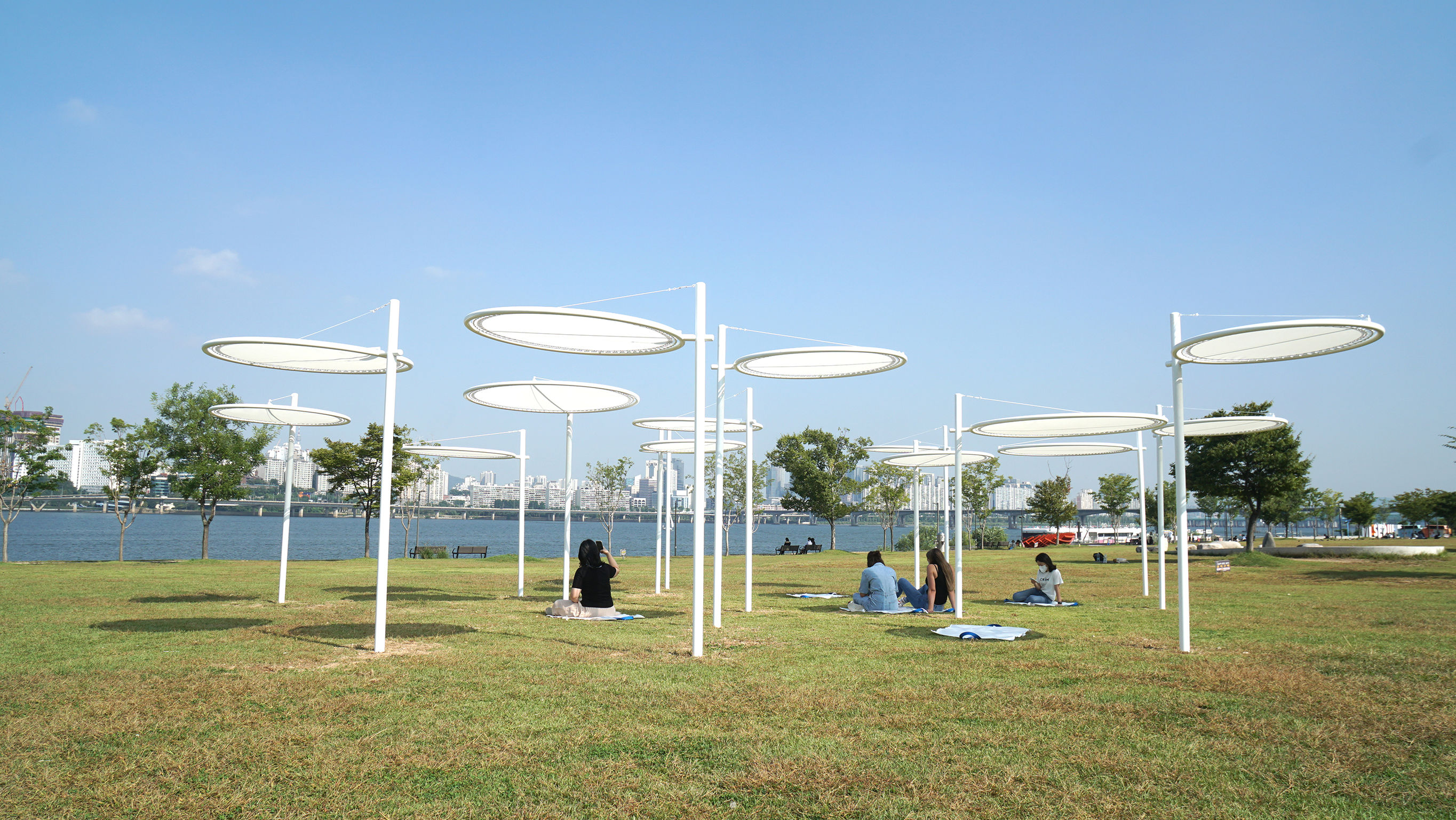 Architectural design，Public buildings，Sunshade structure，