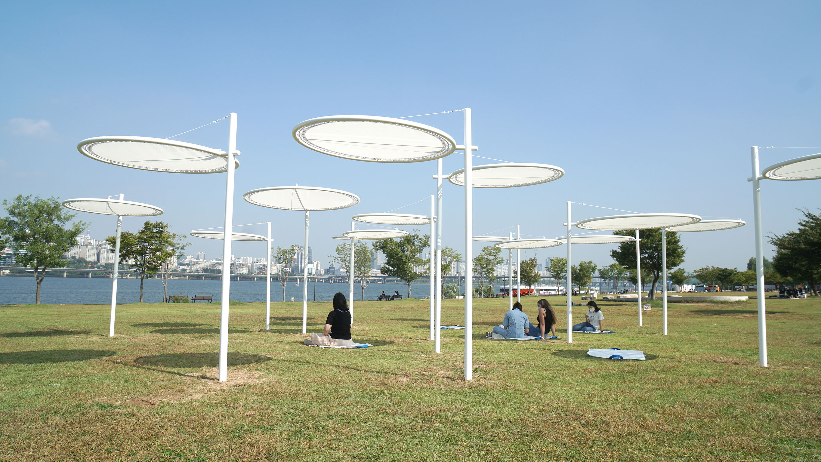 Architectural design，Public buildings，Sunshade structure，