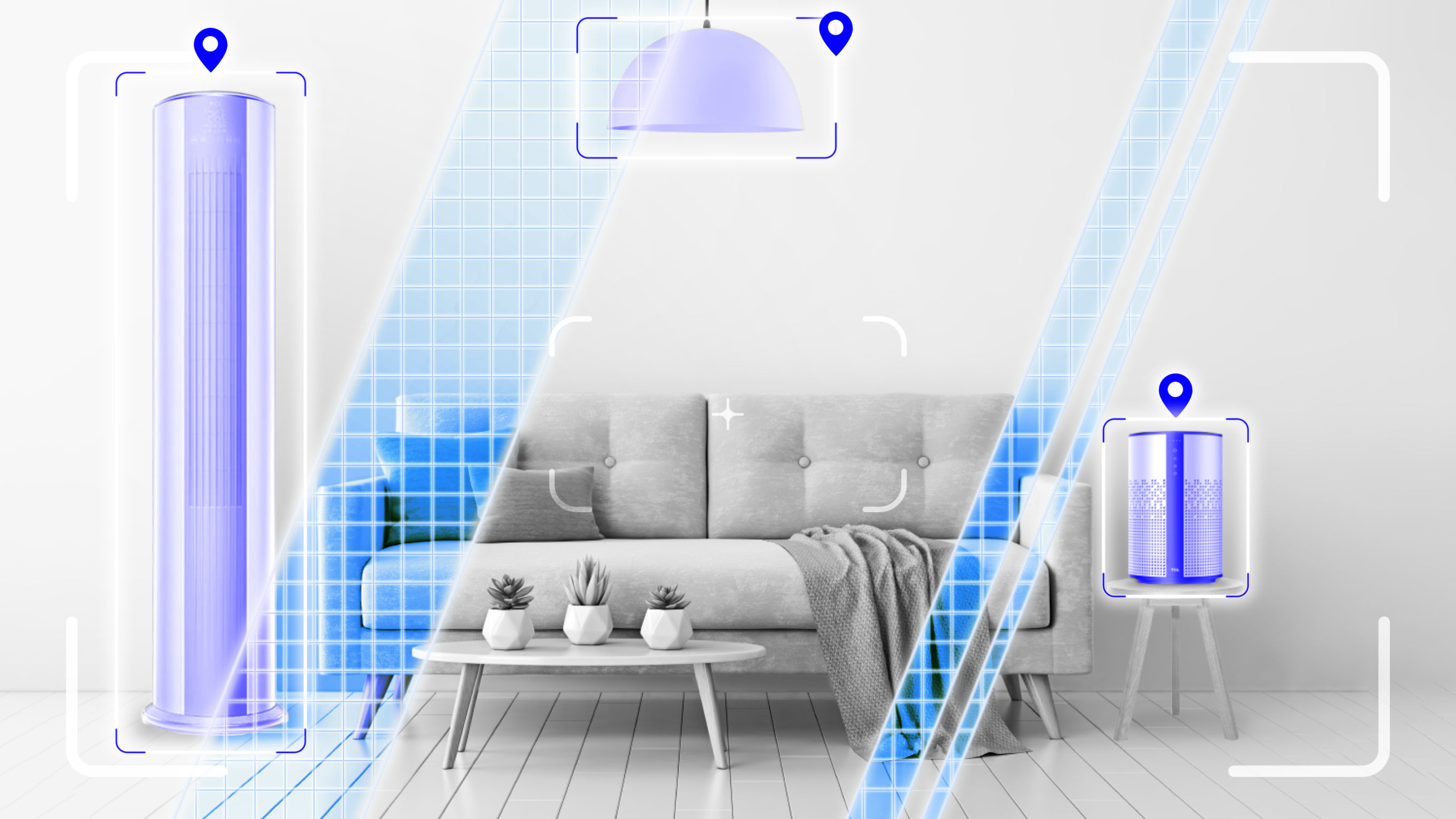 Professional concept，User Experience (UX) Concept，Smart Home Interaction，