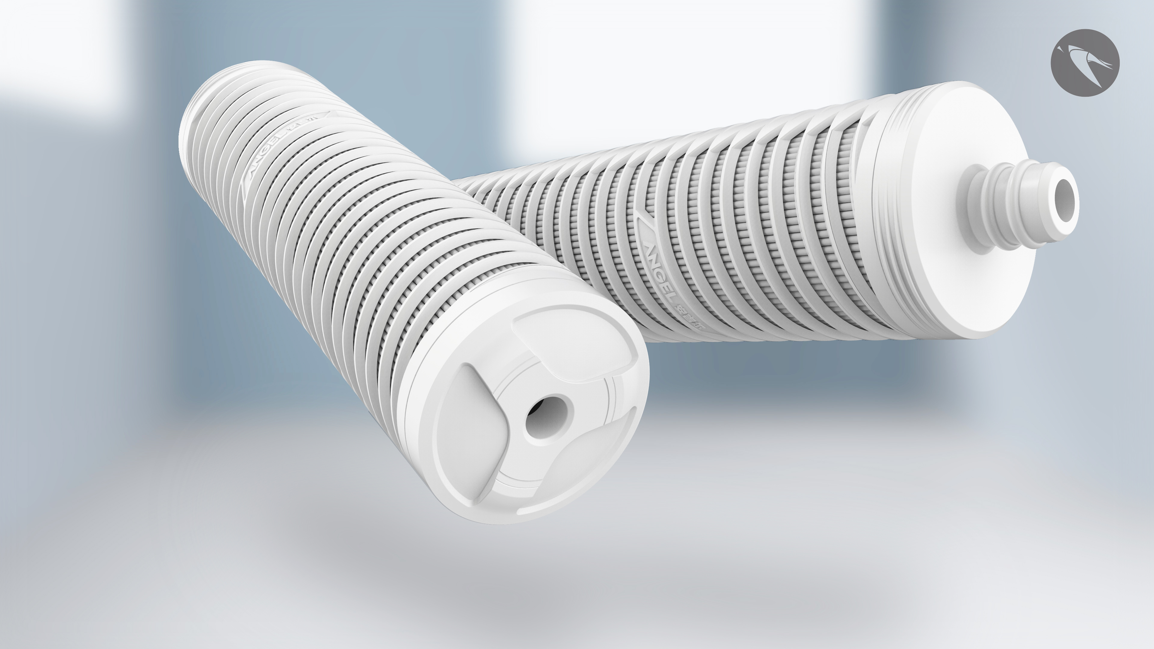 Angel water purifier，Filter element of water purifier，Water purifier design，Nanfeng industrial design，