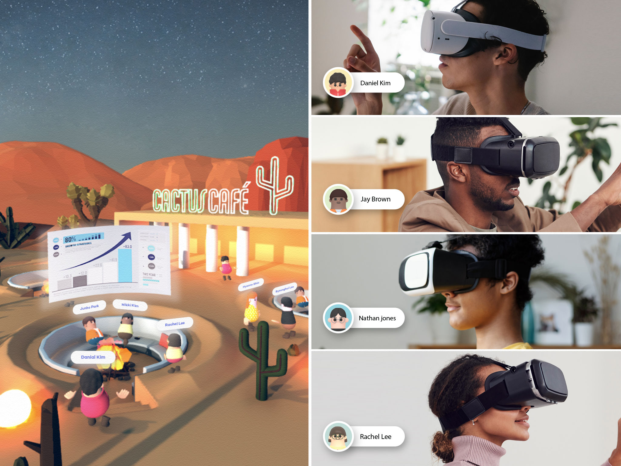 Professional concept，Service design concept，VR social platform，