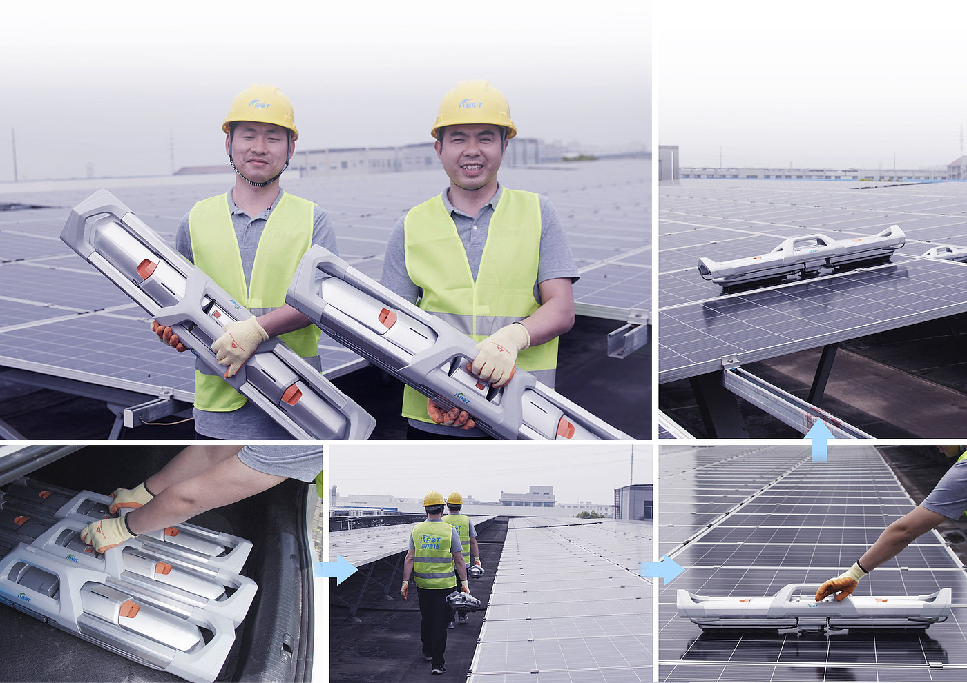 product design，Industry/Tools，Photovoltaic robot cleaner，