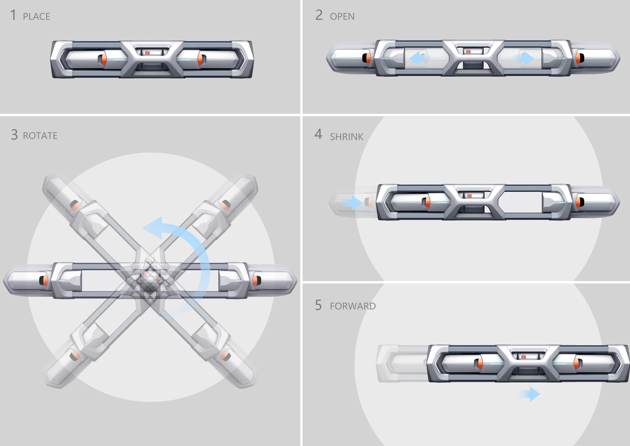 product design，Industry/Tools，Photovoltaic robot cleaner，