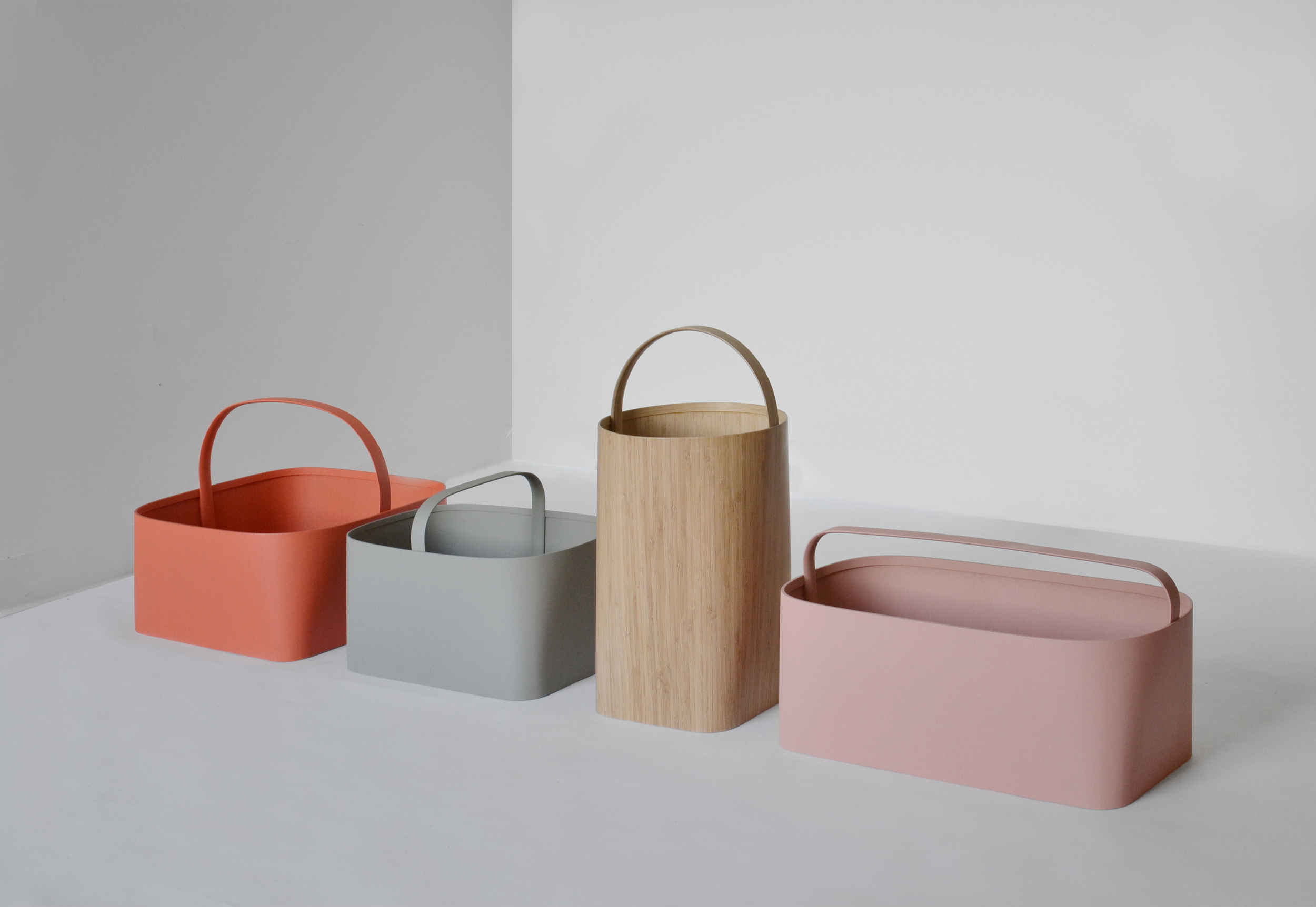 ellipse，Plywood，Basket，product design，Studio Blue，