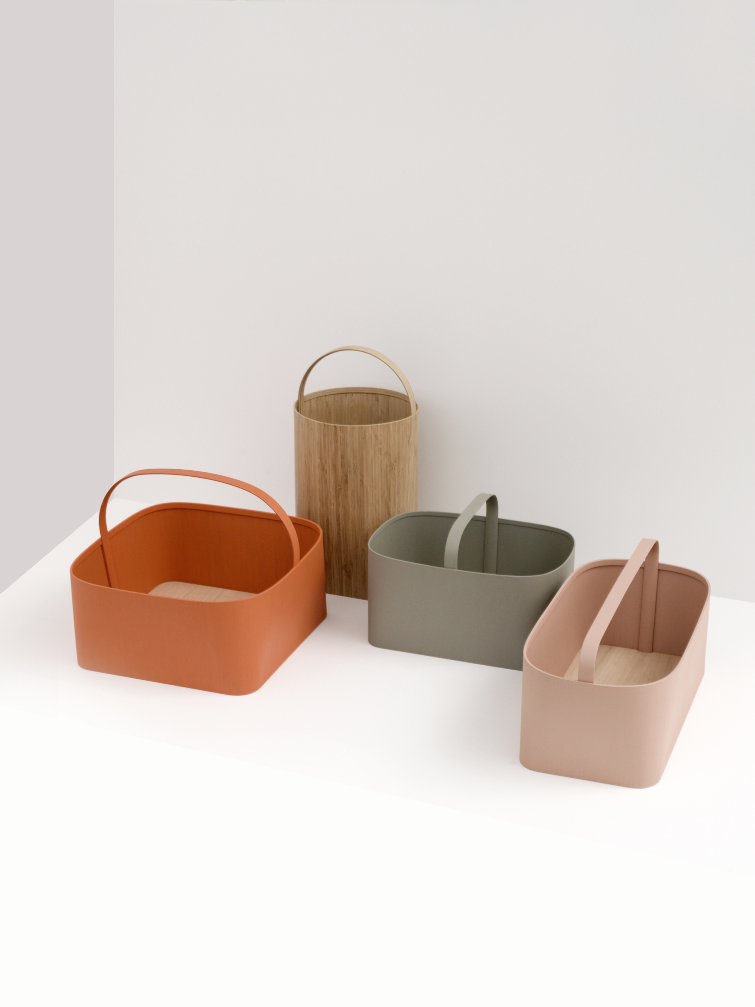 ellipse，Plywood，Basket，product design，Studio Blue，