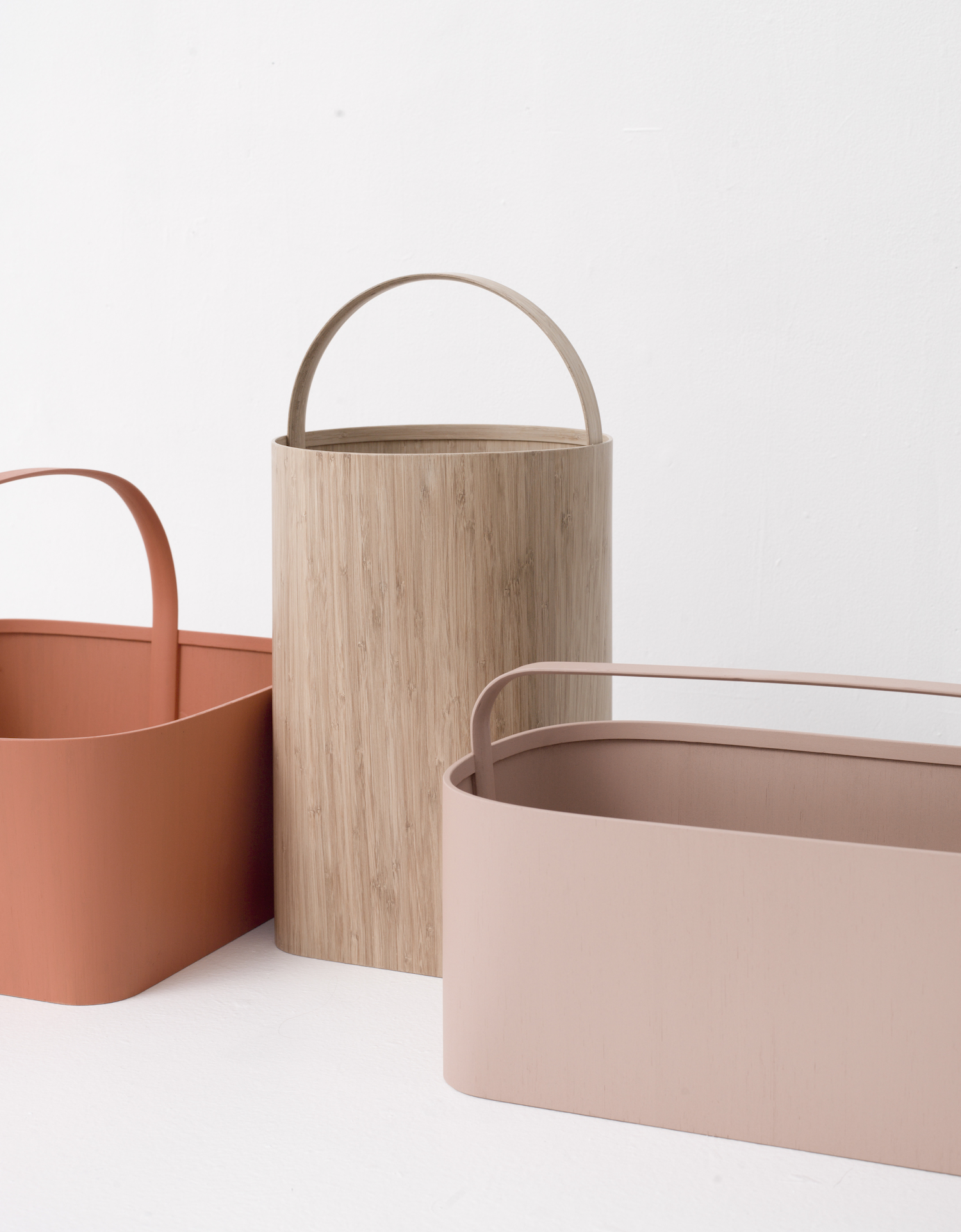 ellipse，Plywood，Basket，product design，Studio Blue，