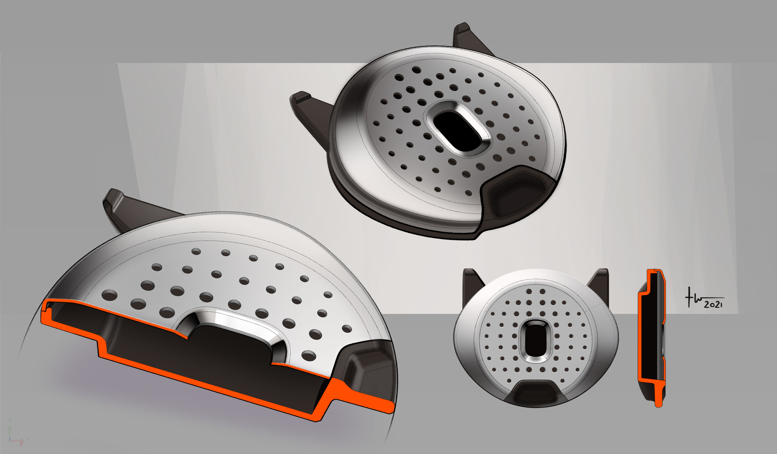 product design，kitchen，Espresso machine，