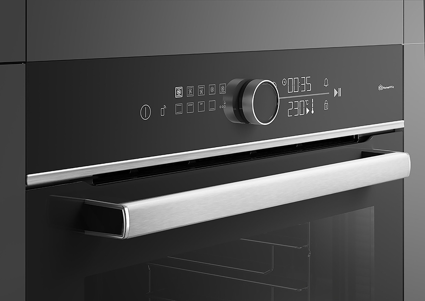 User interface (UI)，Product interface，Built in oven，