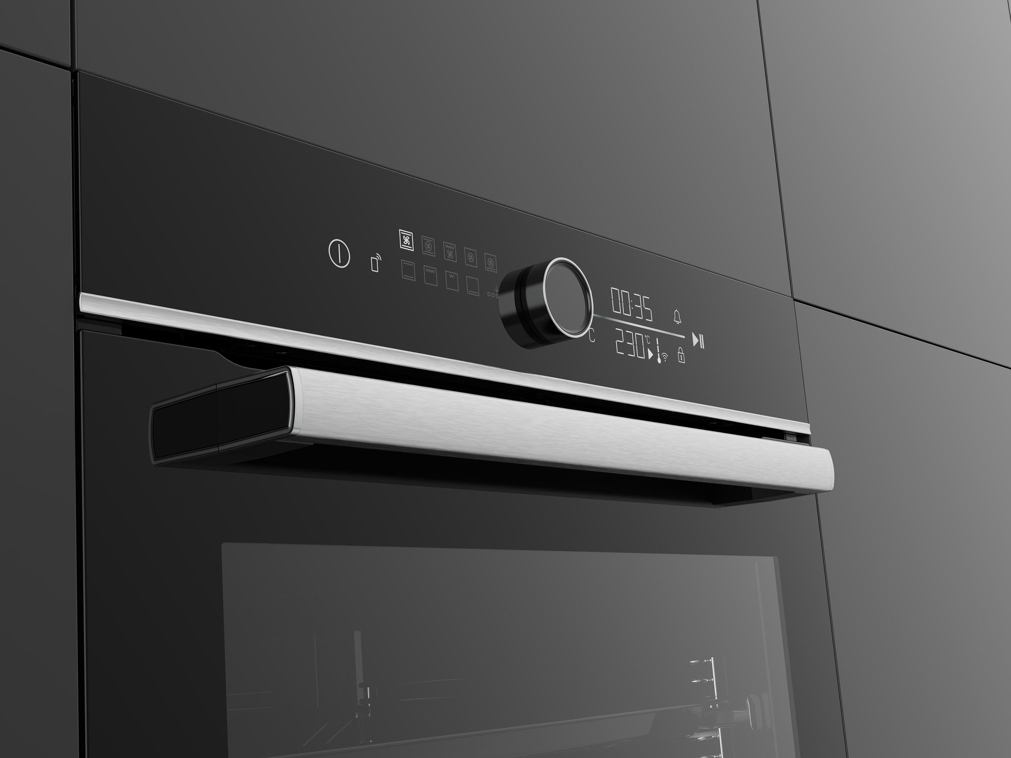 User interface (UI)，Product interface，Built in oven，