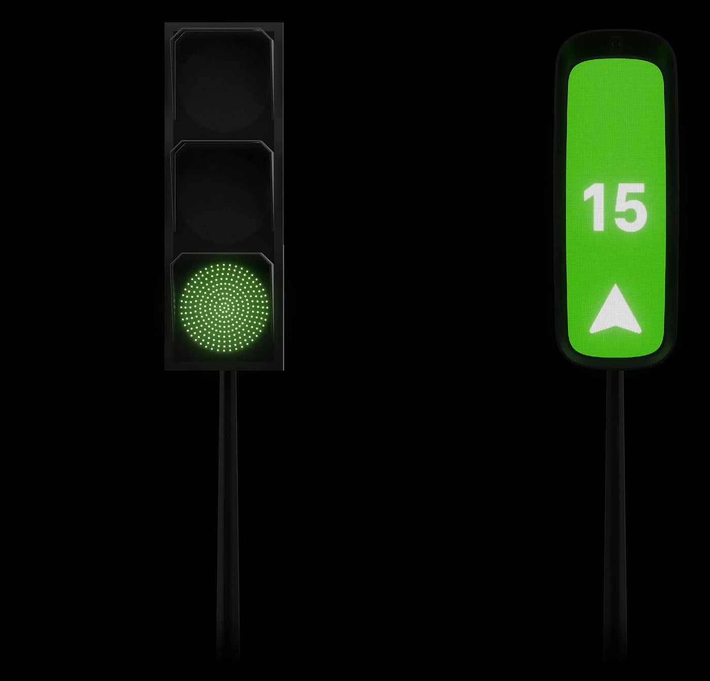 product design，Public Design/Retail Projects，Traffic signal，