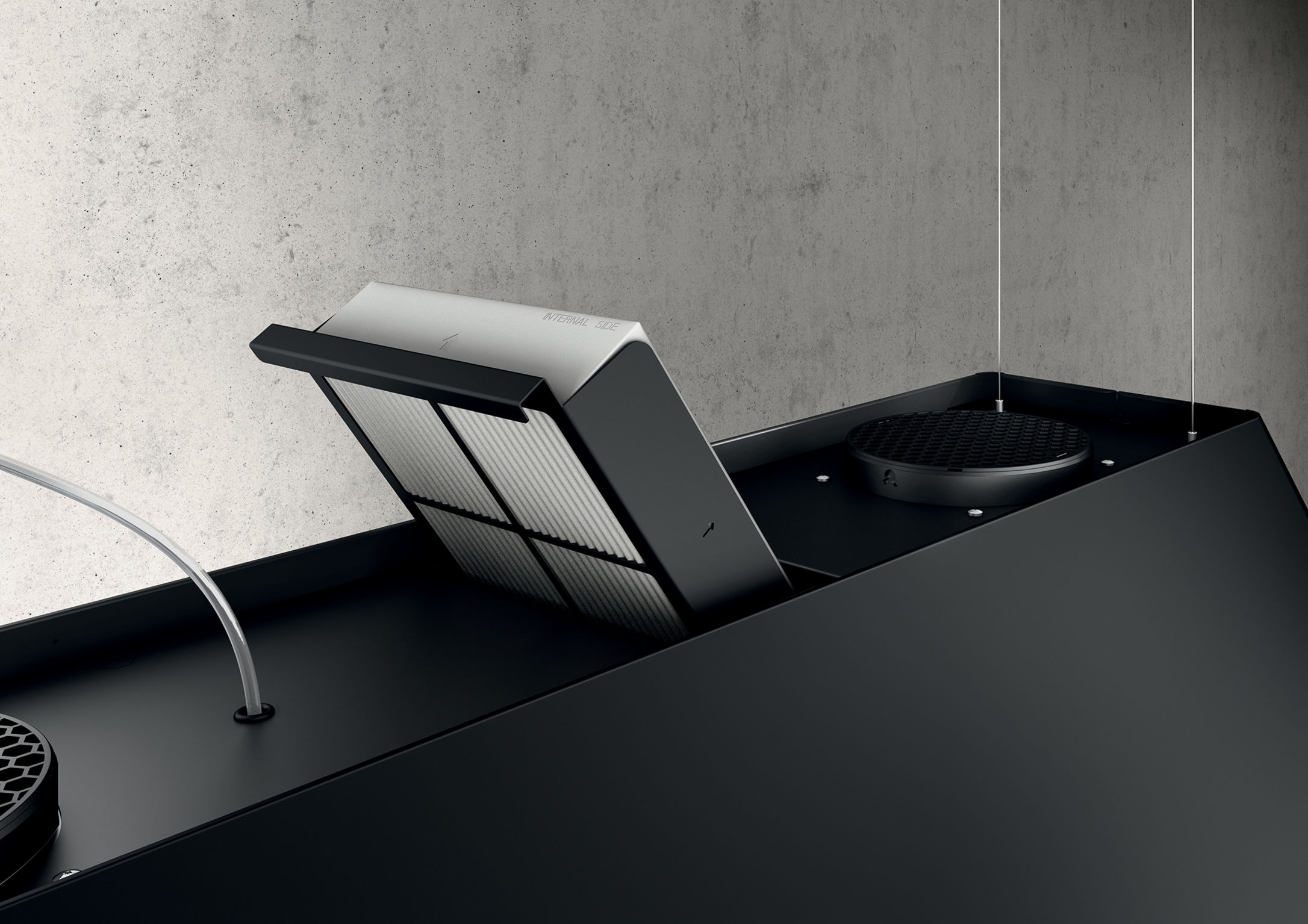 product design，kitchen，Range hood and air purifier，