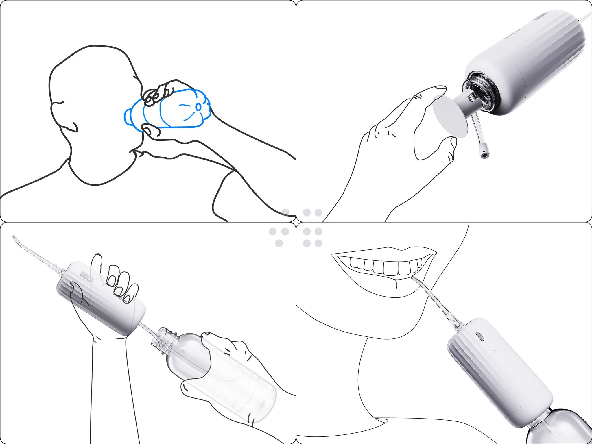 product design，Beauty/care，oral irrigator，