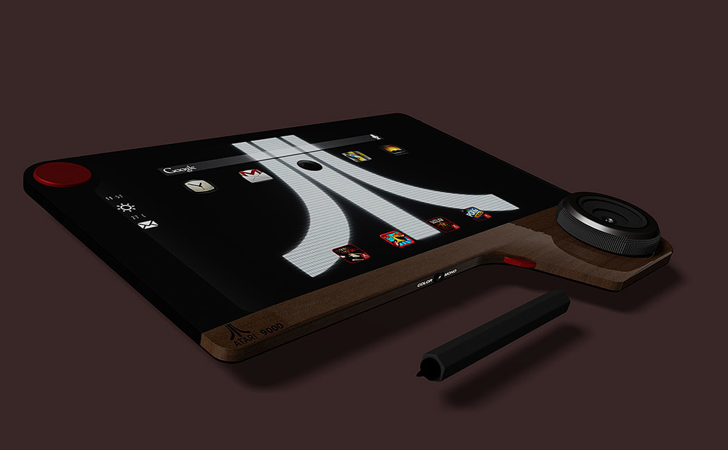 tablet PC，Atari，product design，