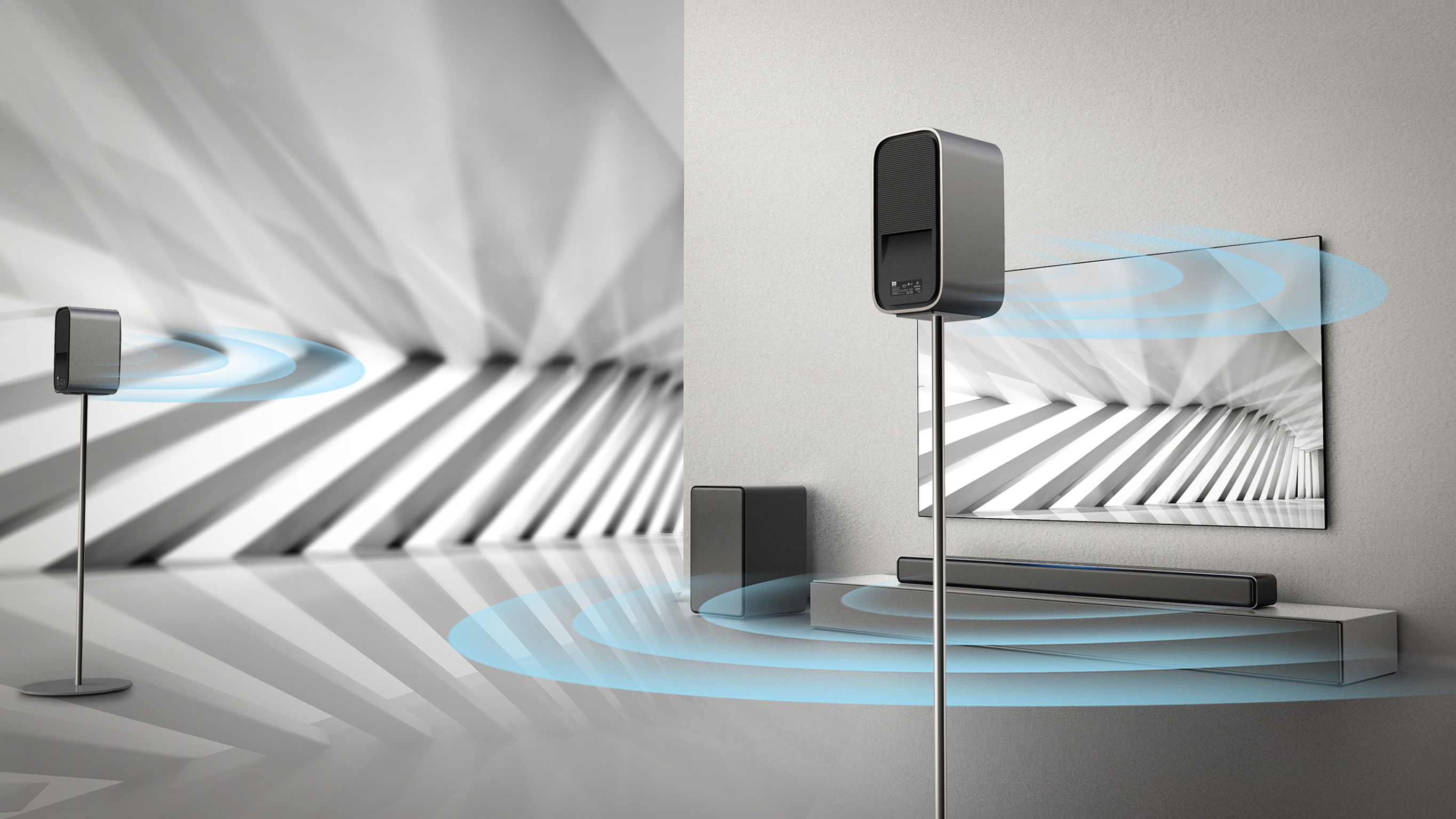 product design，hi-fi equipment，Strip speaker，