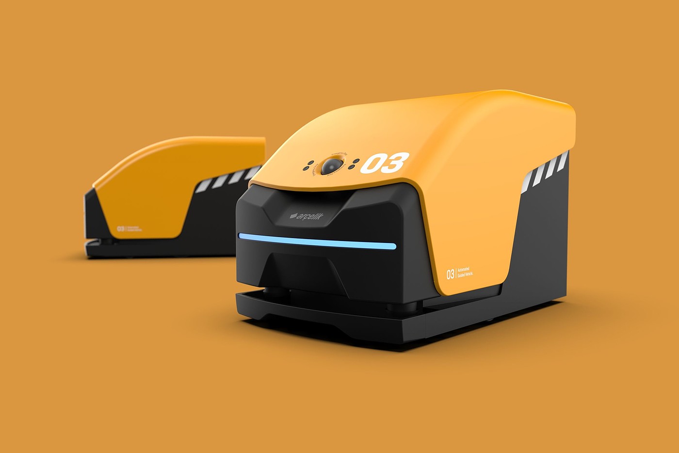 product design，Industry/Tools，Automatic guide tractor，