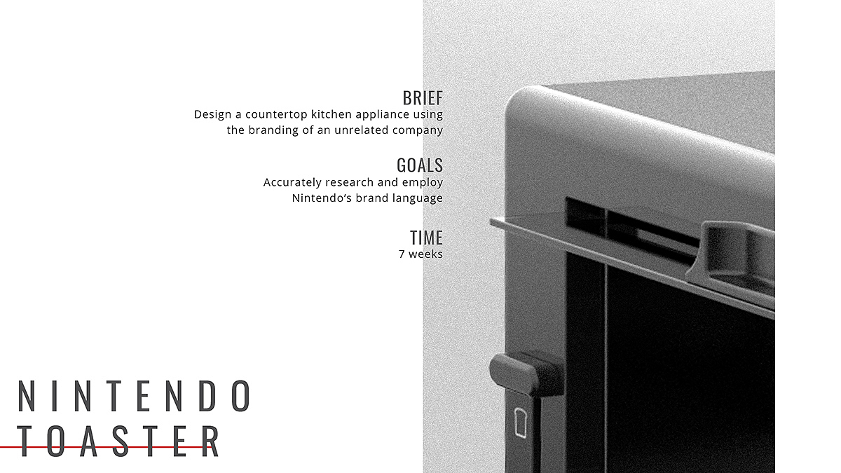 product design，Nintendo，Microwave Oven，