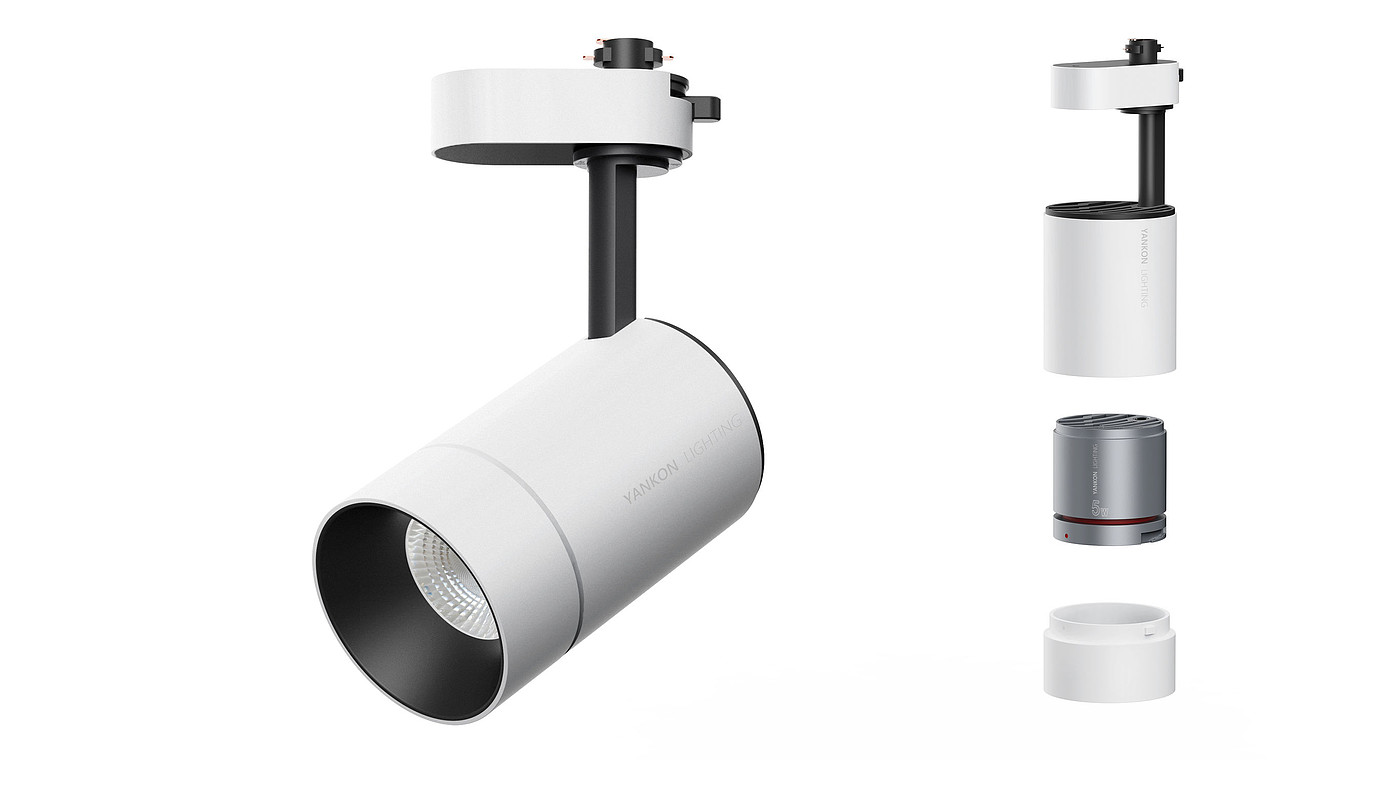 product design，lighting，Spotlight，