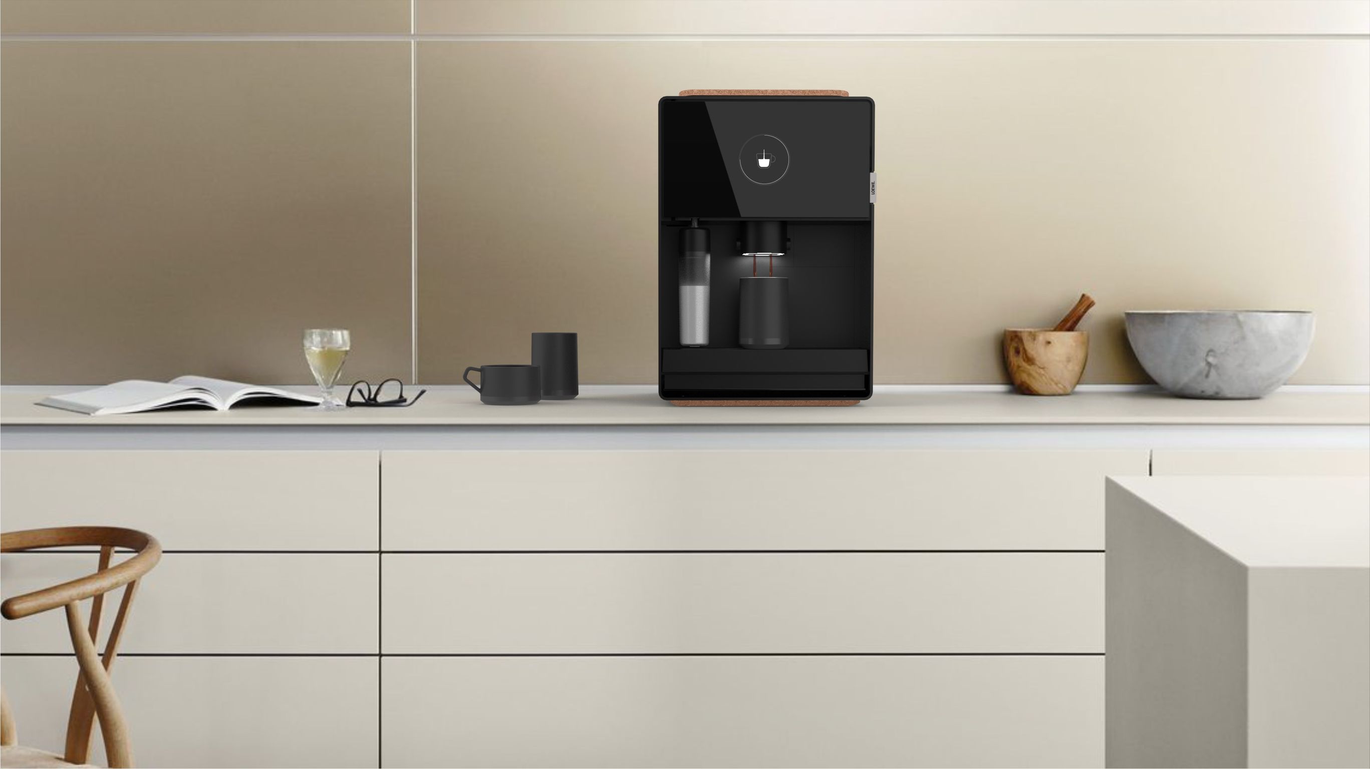 product design，kitchen，Coffee machine，