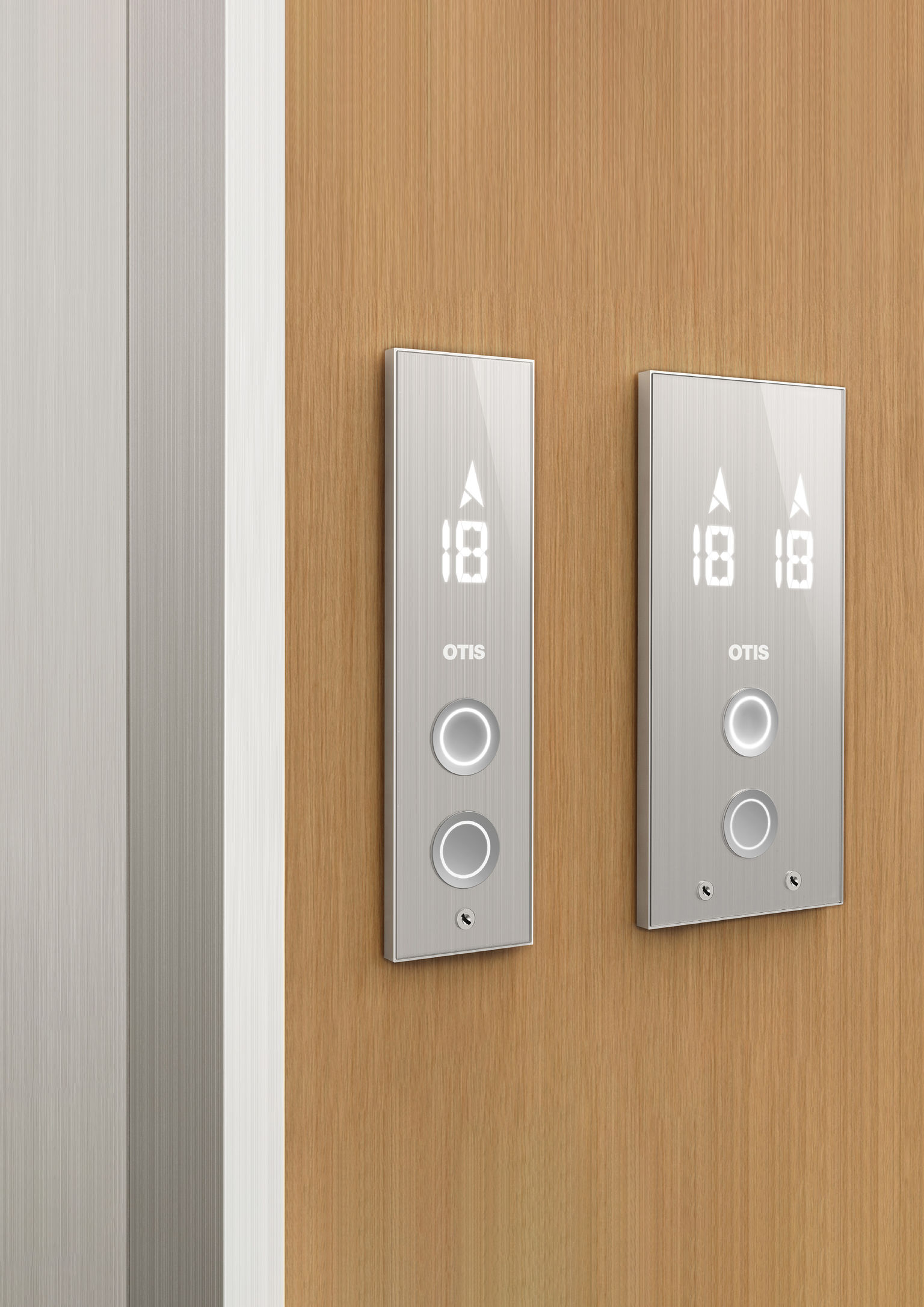 User interface (UI)，Product interface，Elevator control panel，