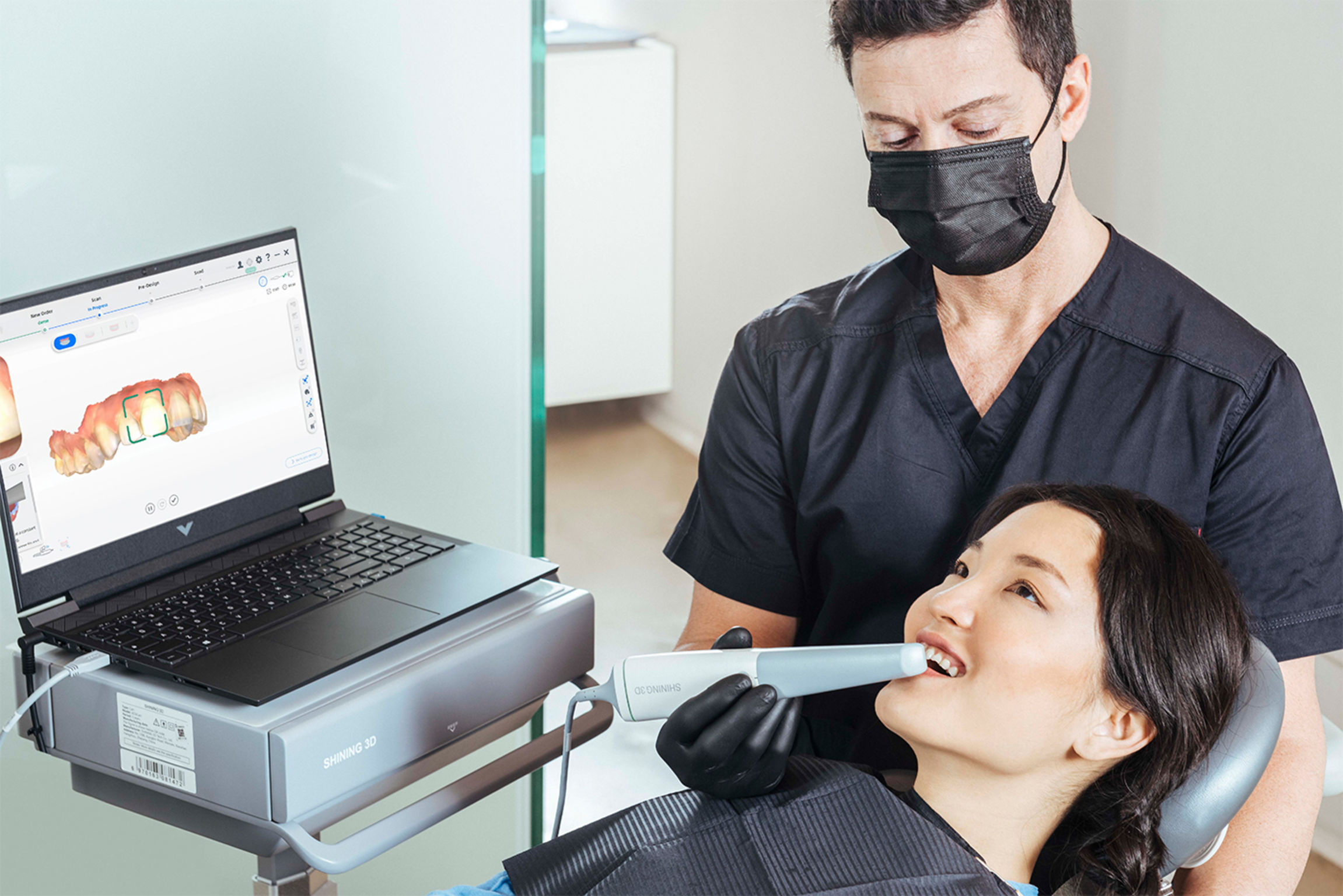 product design，Medicine/Health，Clinical intraoral scanner，