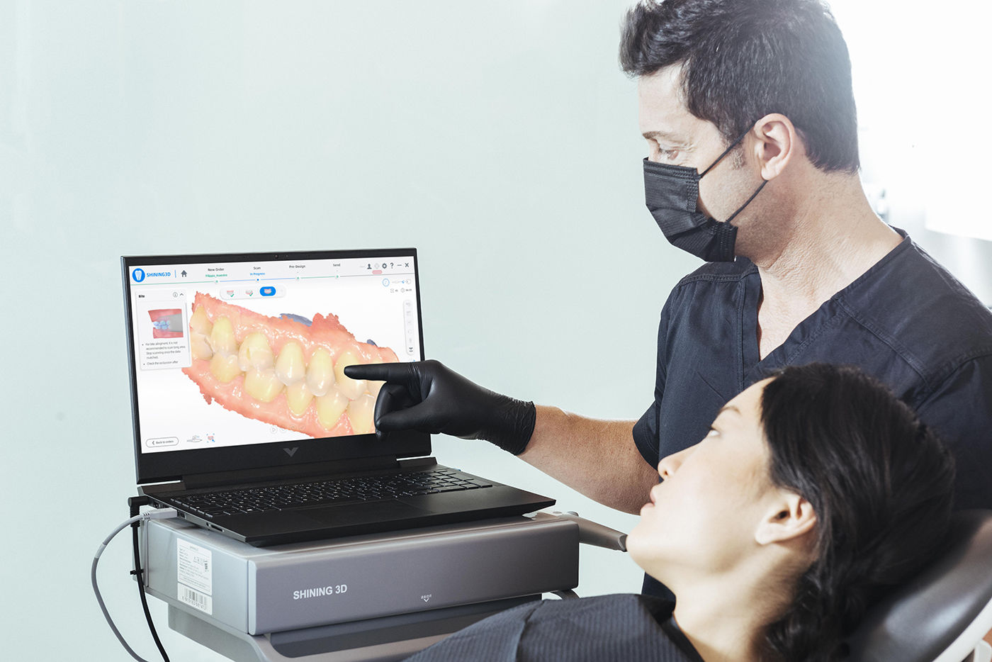 product design，Medicine/Health，Clinical intraoral scanner，