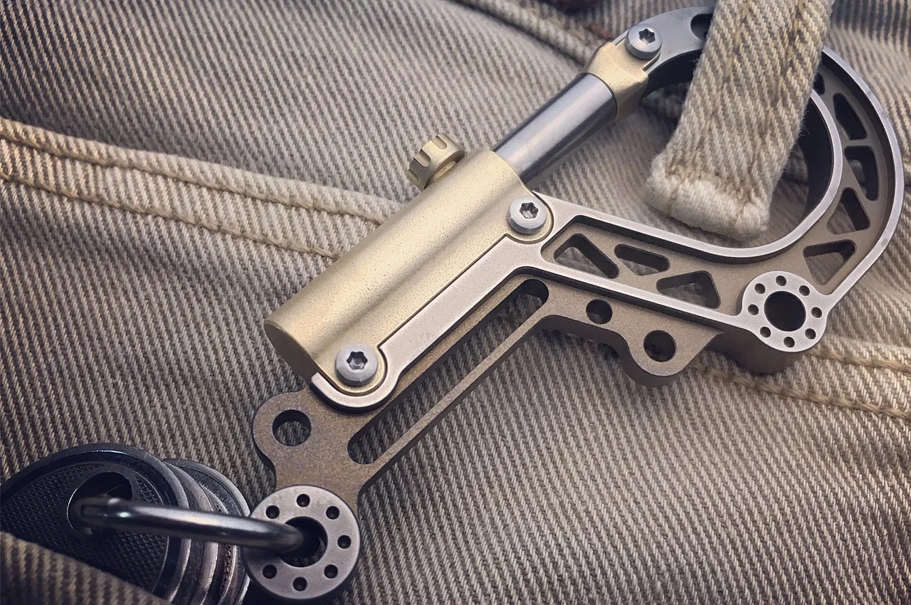 Bolt Carabiner V-II，Bolt lock ring，tool，Outdoor equipment，