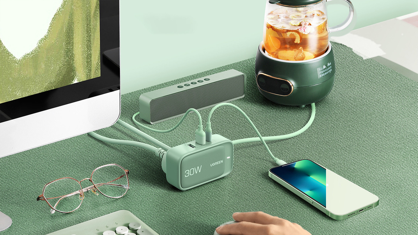 product design，Communication equipment，Charger，