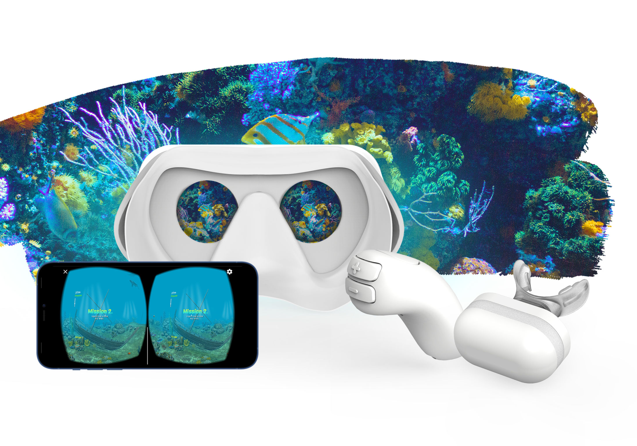 product design，E-sports/virtual reality technology products，Diving VR equipment，